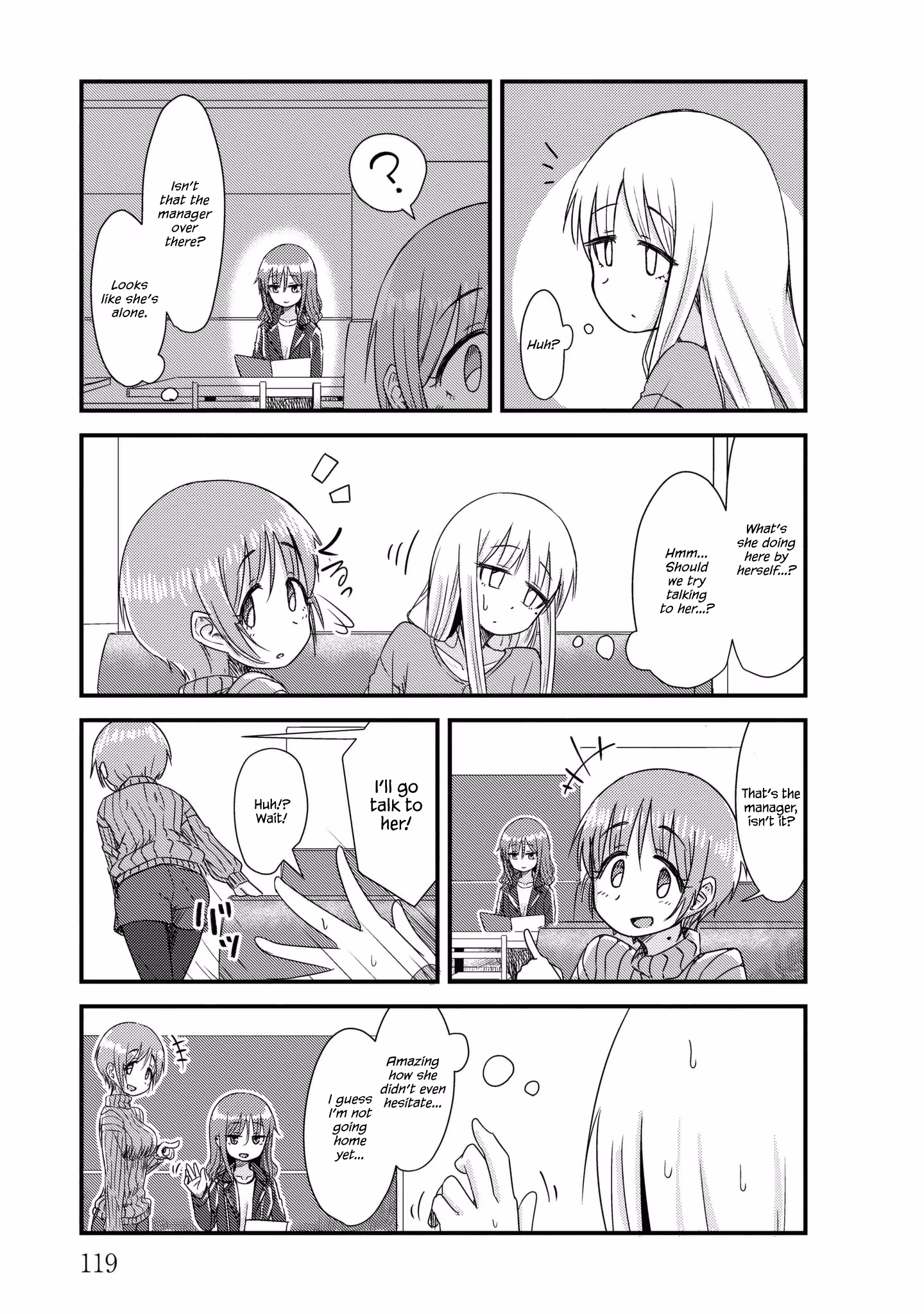 Read She doesn't know why she lives EN Manga Online