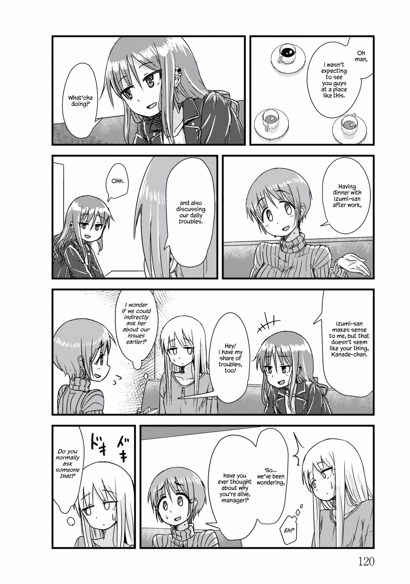Read She doesn't know why she lives EN Manga Online