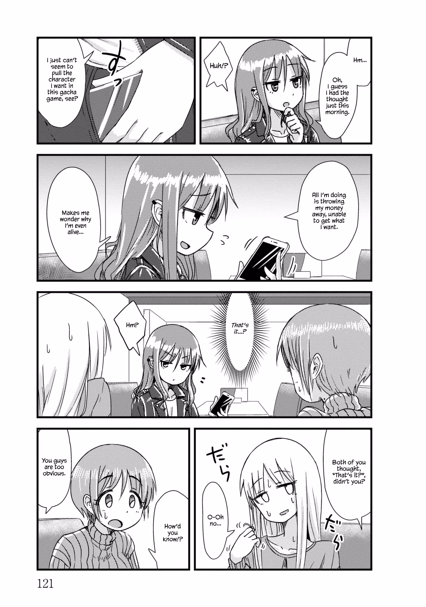 Read She doesn't know why she lives EN Manga Online