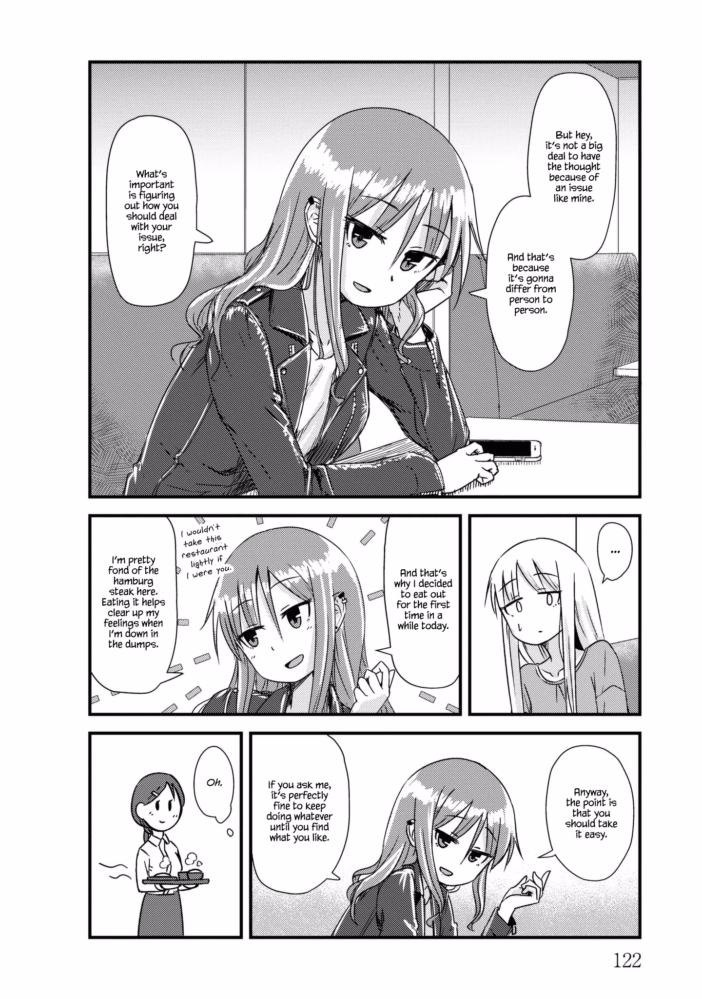 Read She doesn't know why she lives EN Manga Online