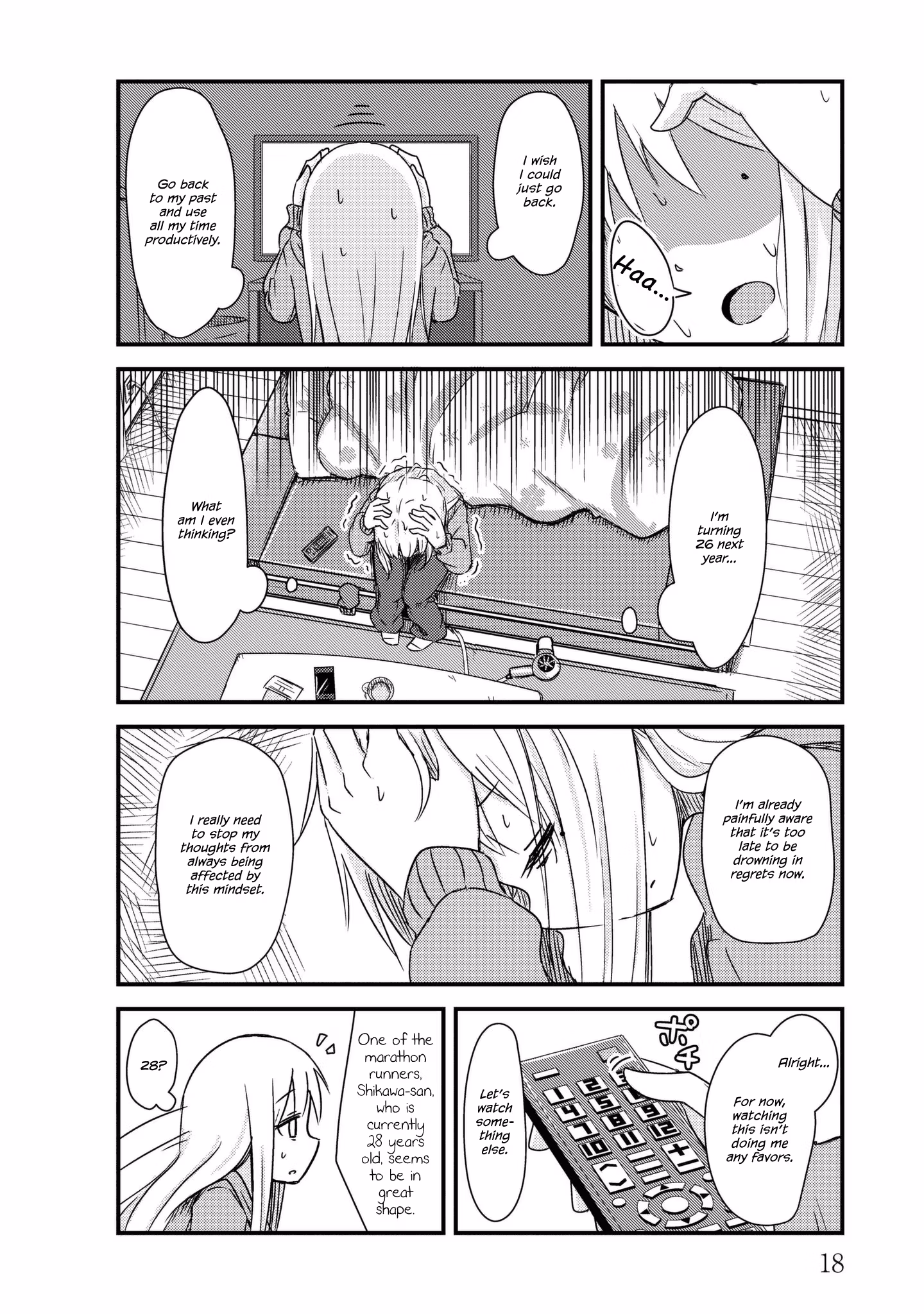 Read She doesn't know why she lives EN Manga Online