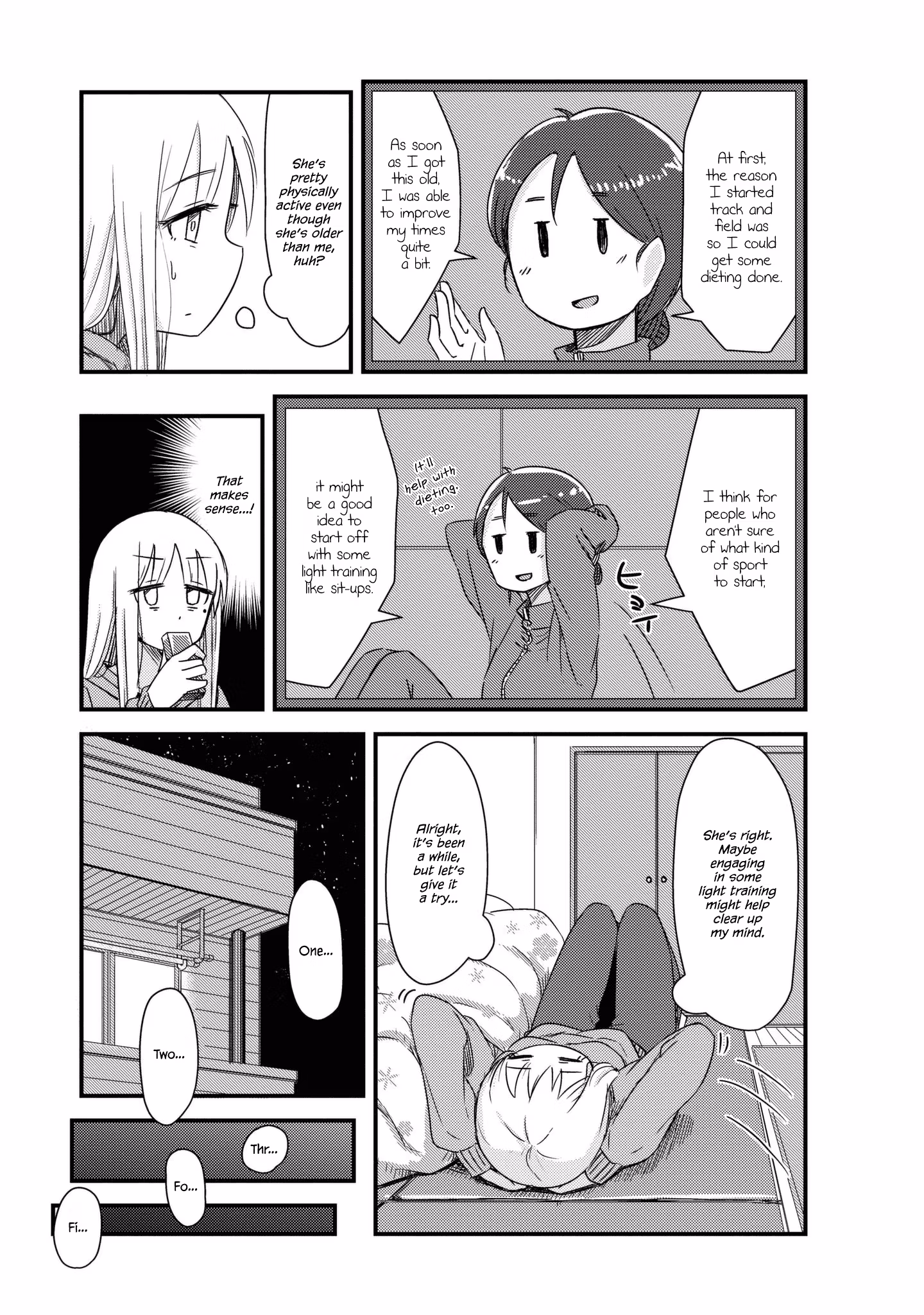 Read She doesn't know why she lives EN Manga Online