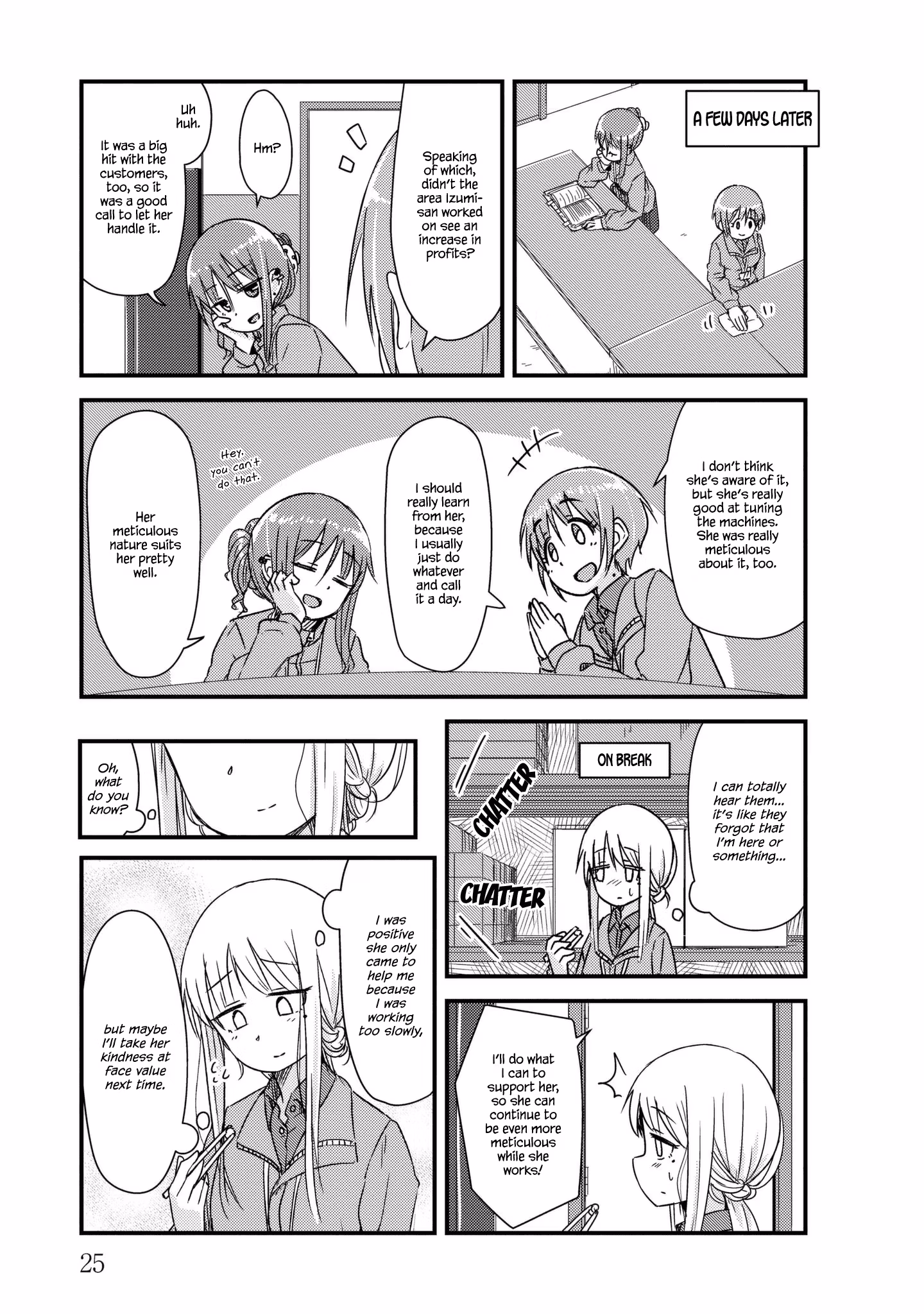 Read She doesn't know why she lives EN Manga Online