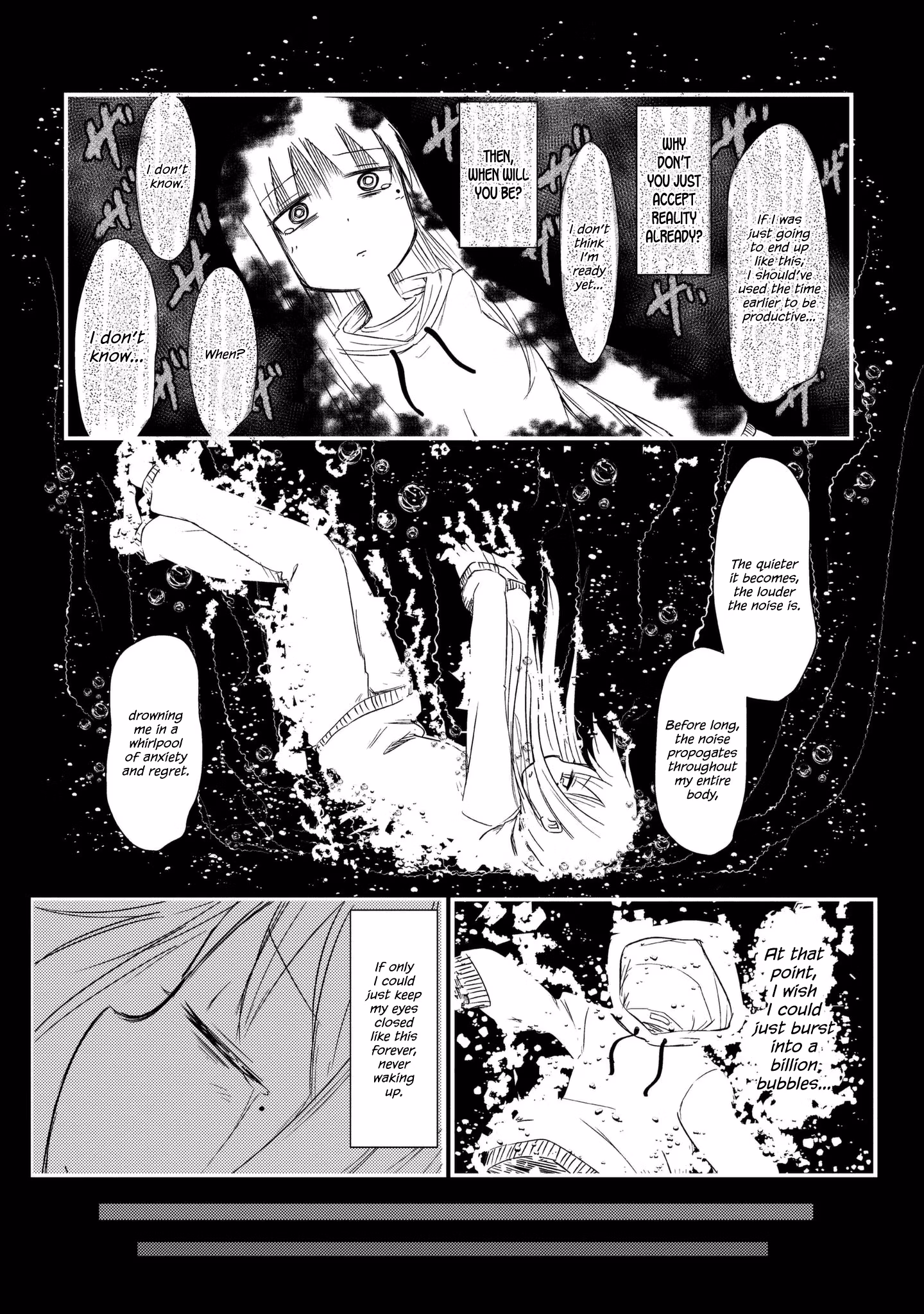 Read She doesn't know why she lives EN Manga Online