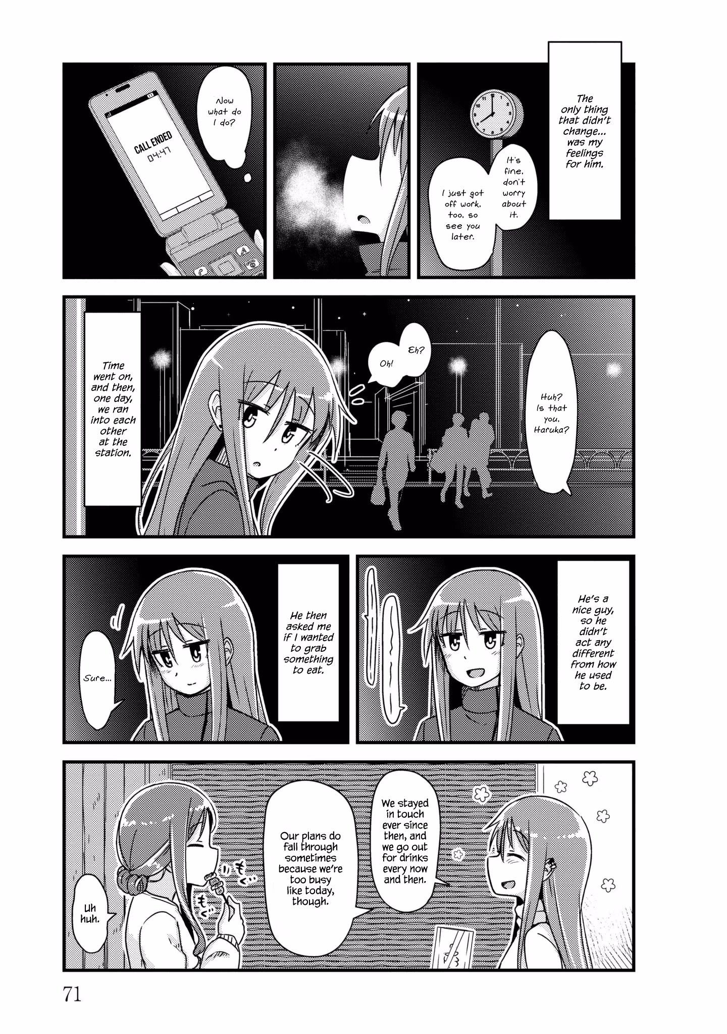 Read She doesn't know why she lives EN Manga Online