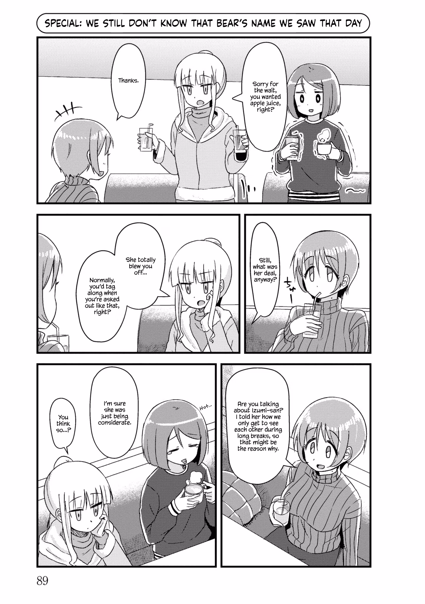 Read She doesn't know why she lives EN Manga Online
