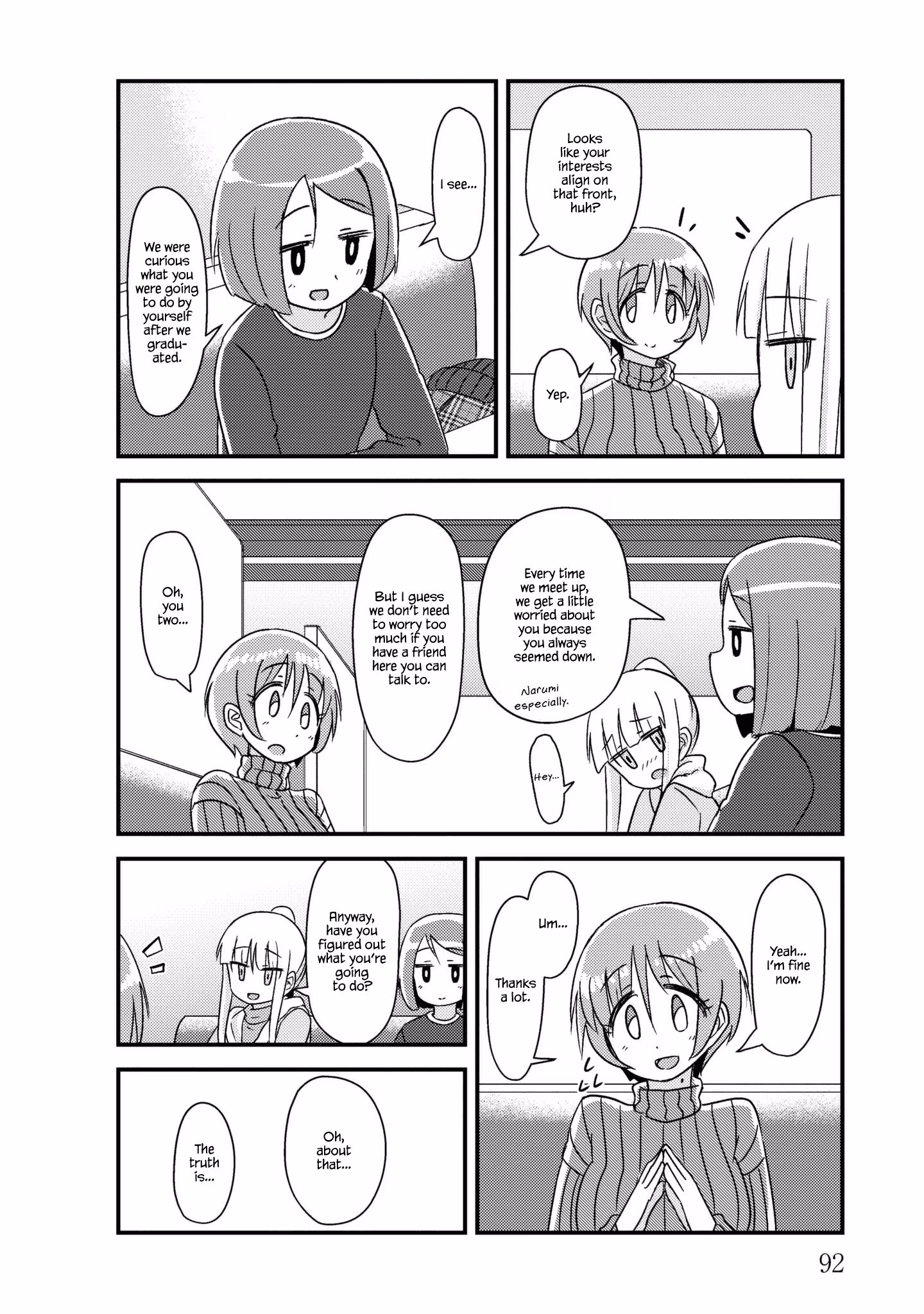 Read She doesn't know why she lives EN Manga Online