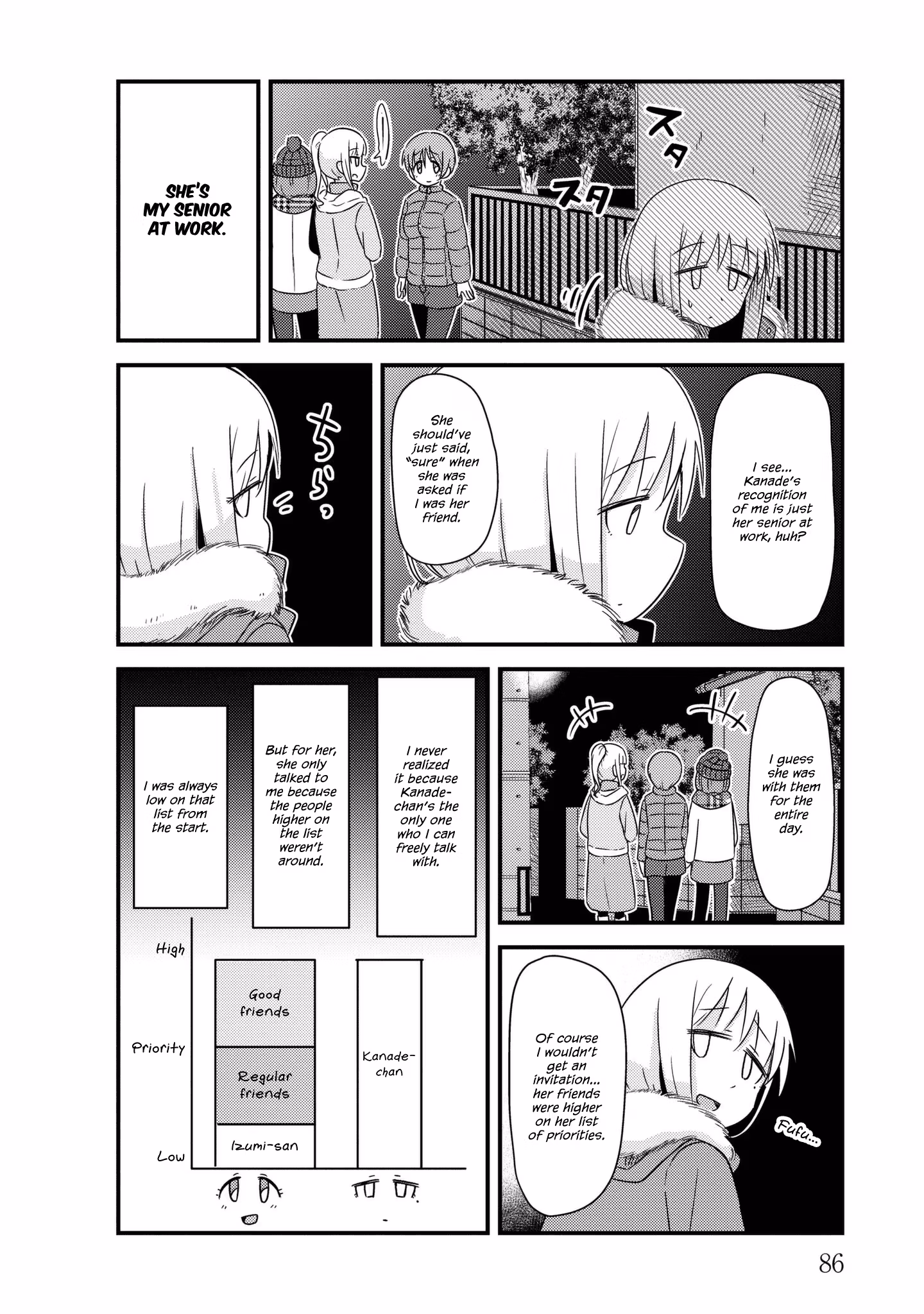 Read She doesn't know why she lives EN Manga Online