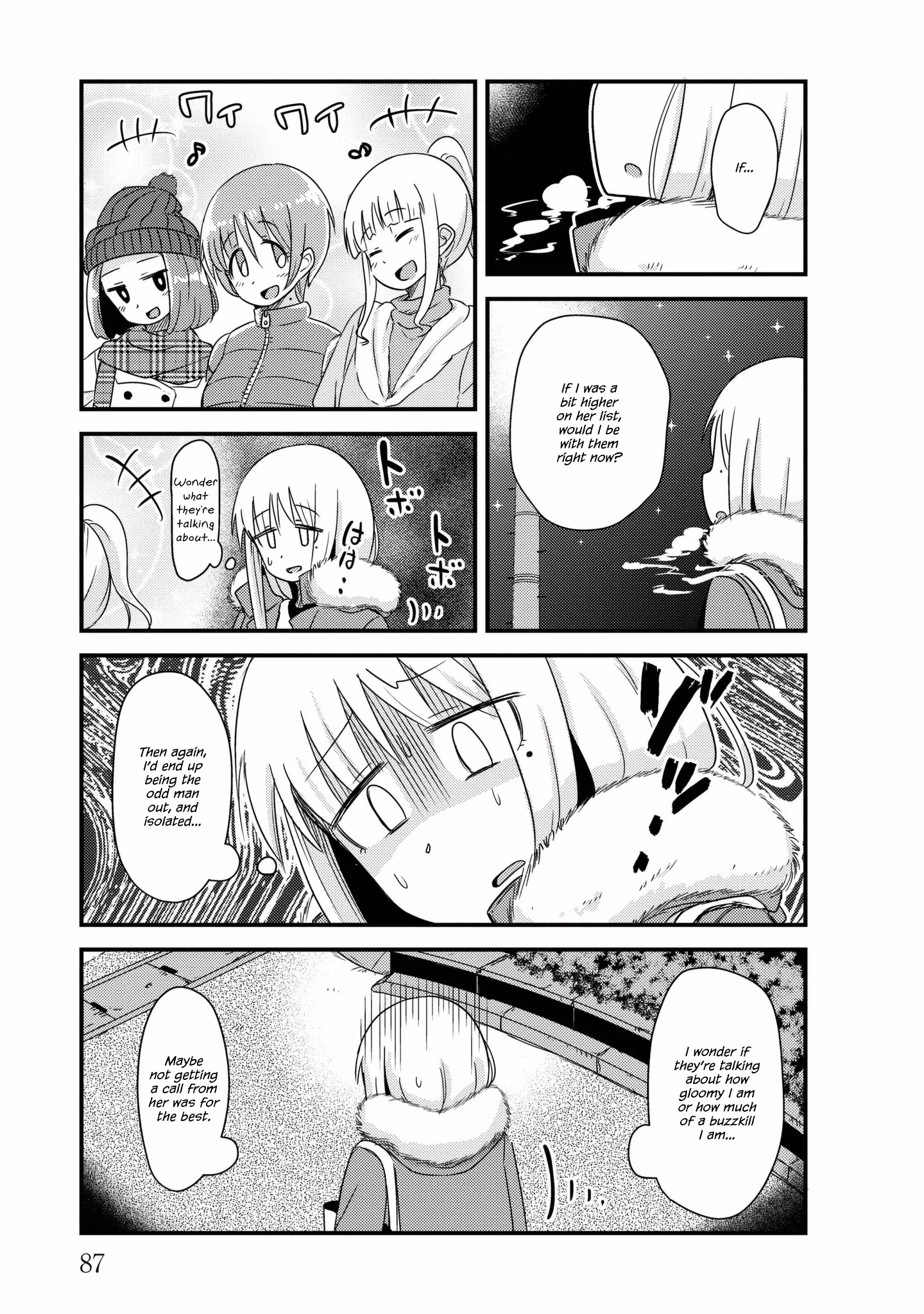 Read She doesn't know why she lives EN Manga Online