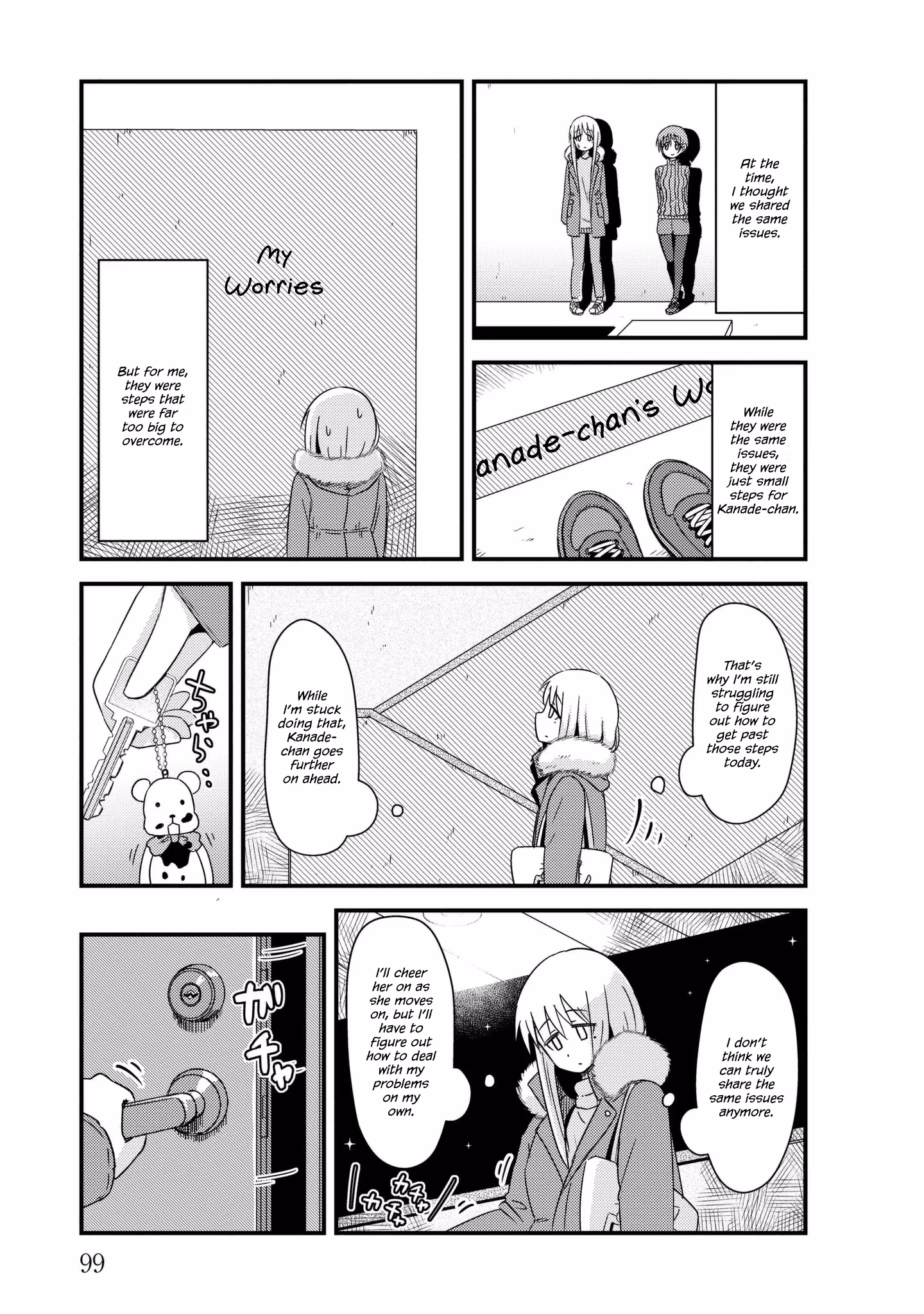 Read She doesn't know why she lives EN Manga Online