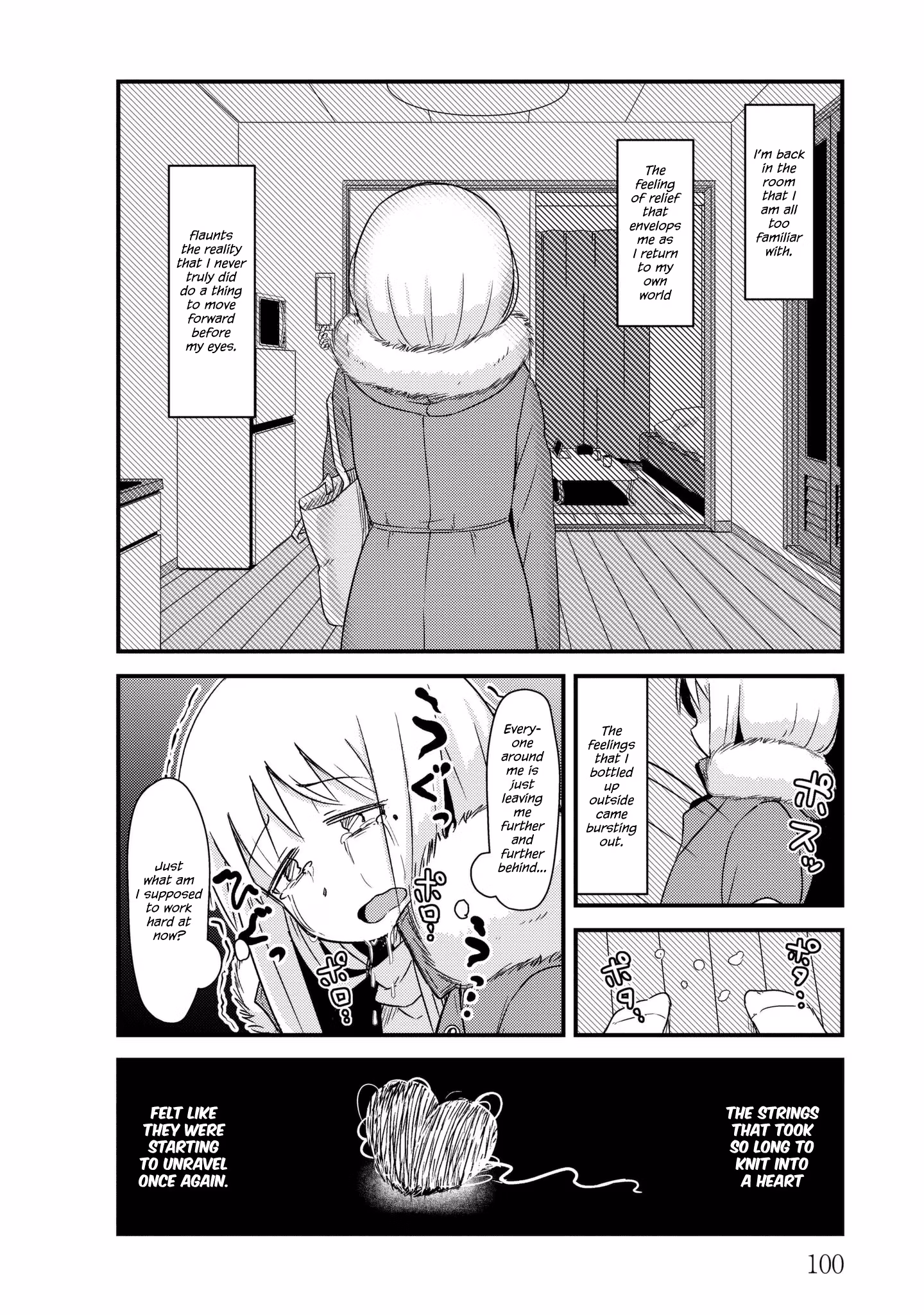 Read She doesn't know why she lives EN Manga Online