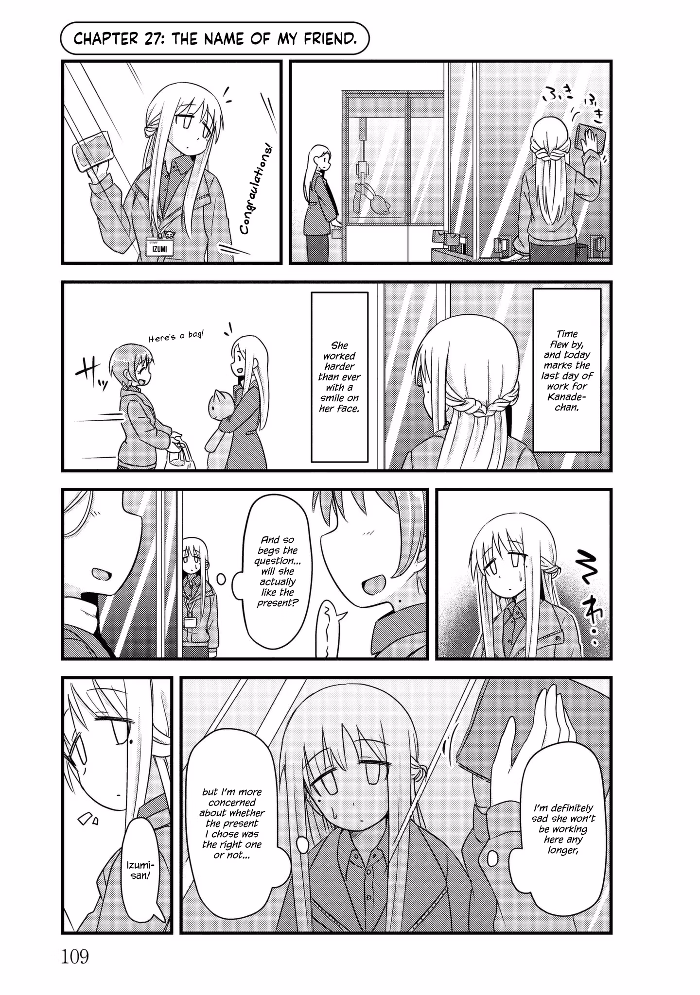 Read She doesn't know why she lives EN Manga Online