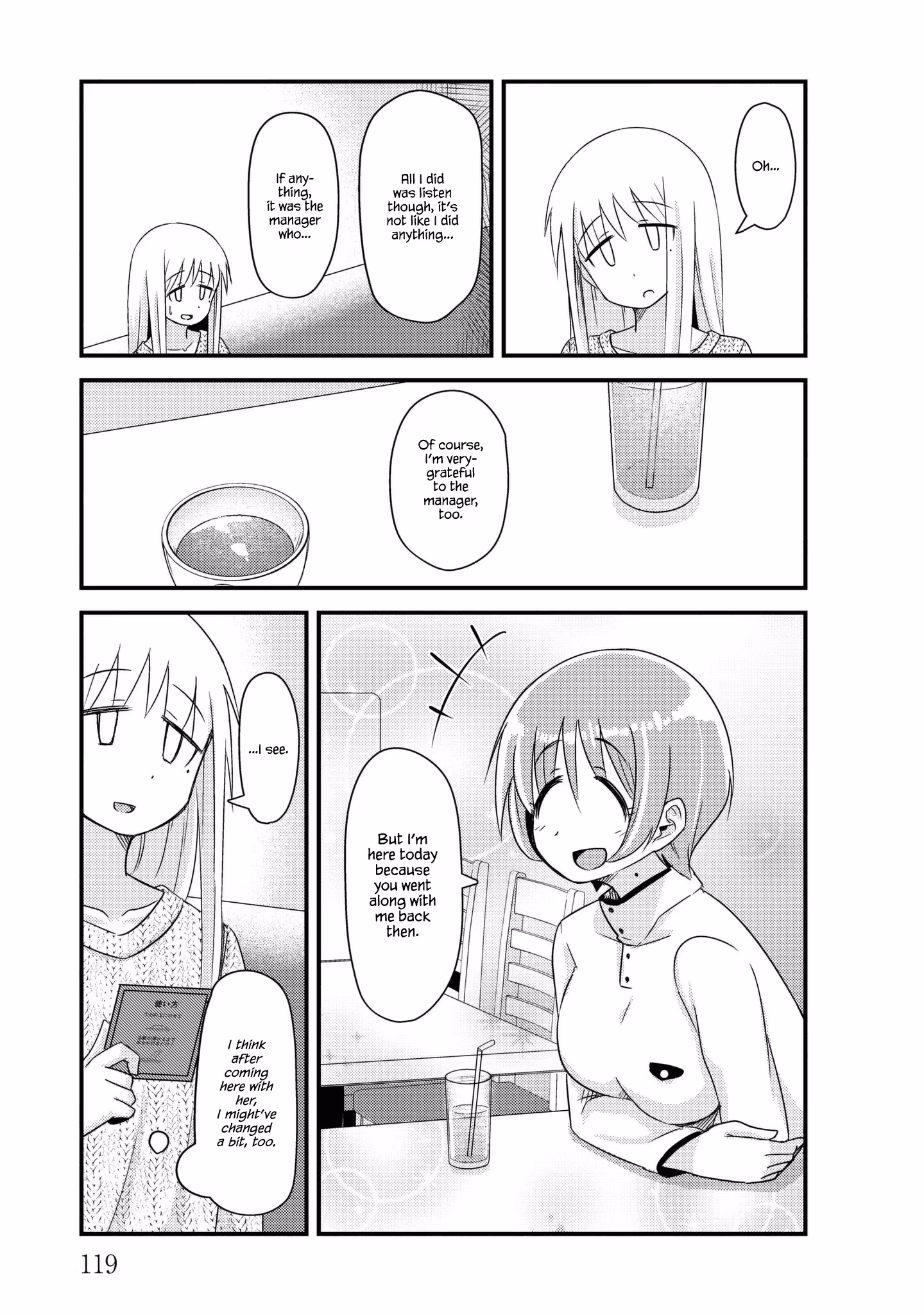 Read She doesn't know why she lives EN Manga Online