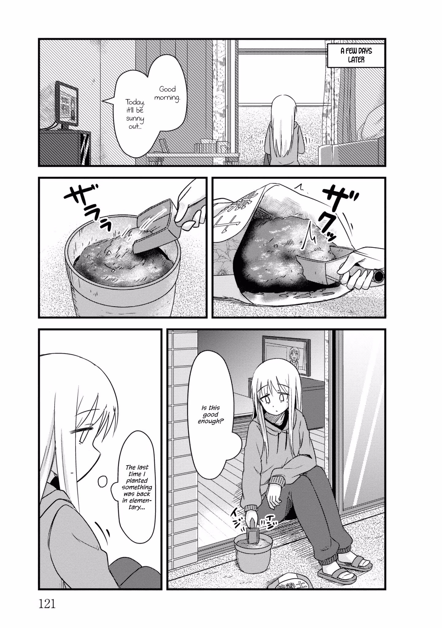 Read She doesn't know why she lives EN Manga Online