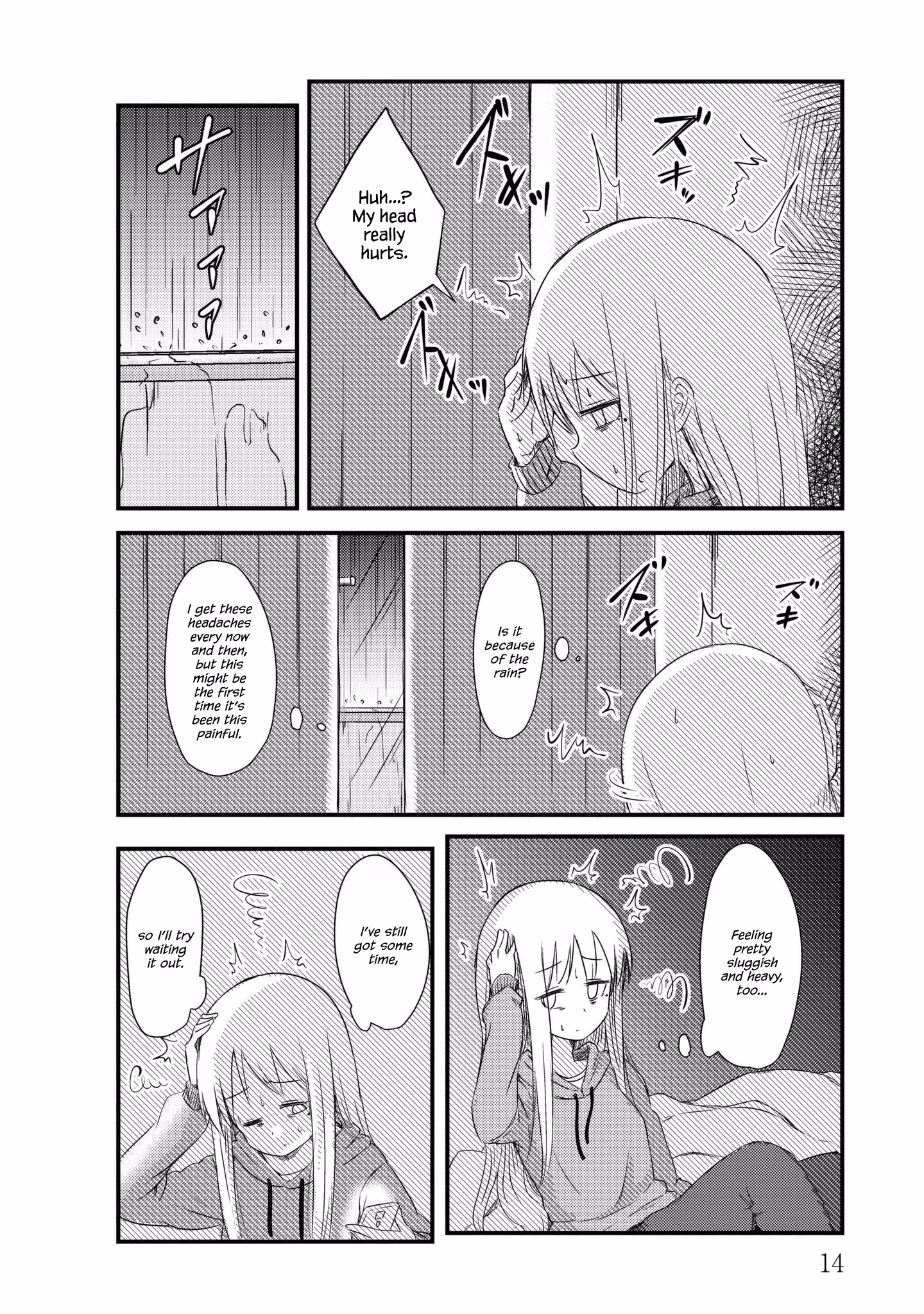 Read She doesn't know why she lives EN Manga Online