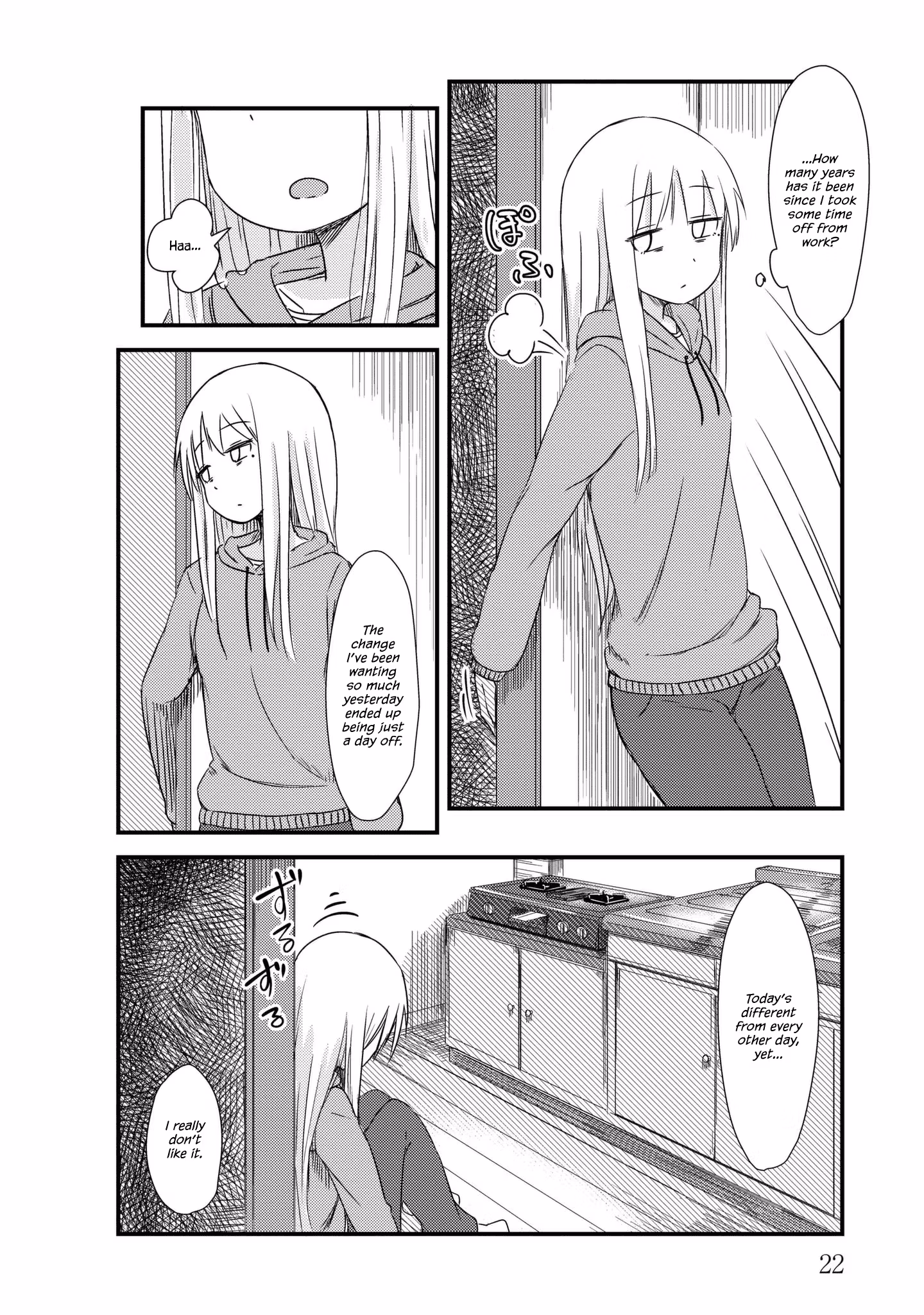 Read She doesn't know why she lives EN Manga Online