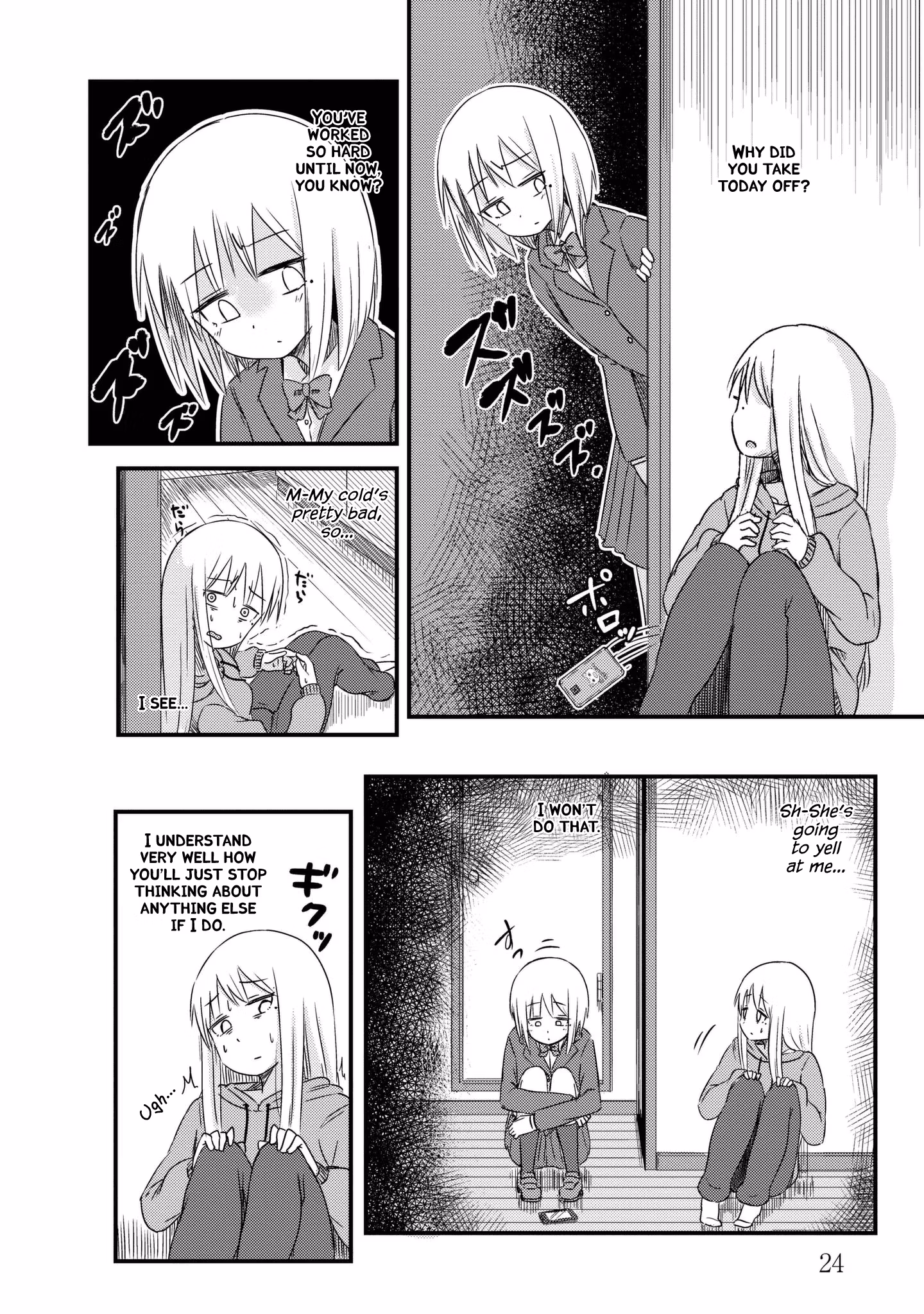 Read She doesn't know why she lives EN Manga Online