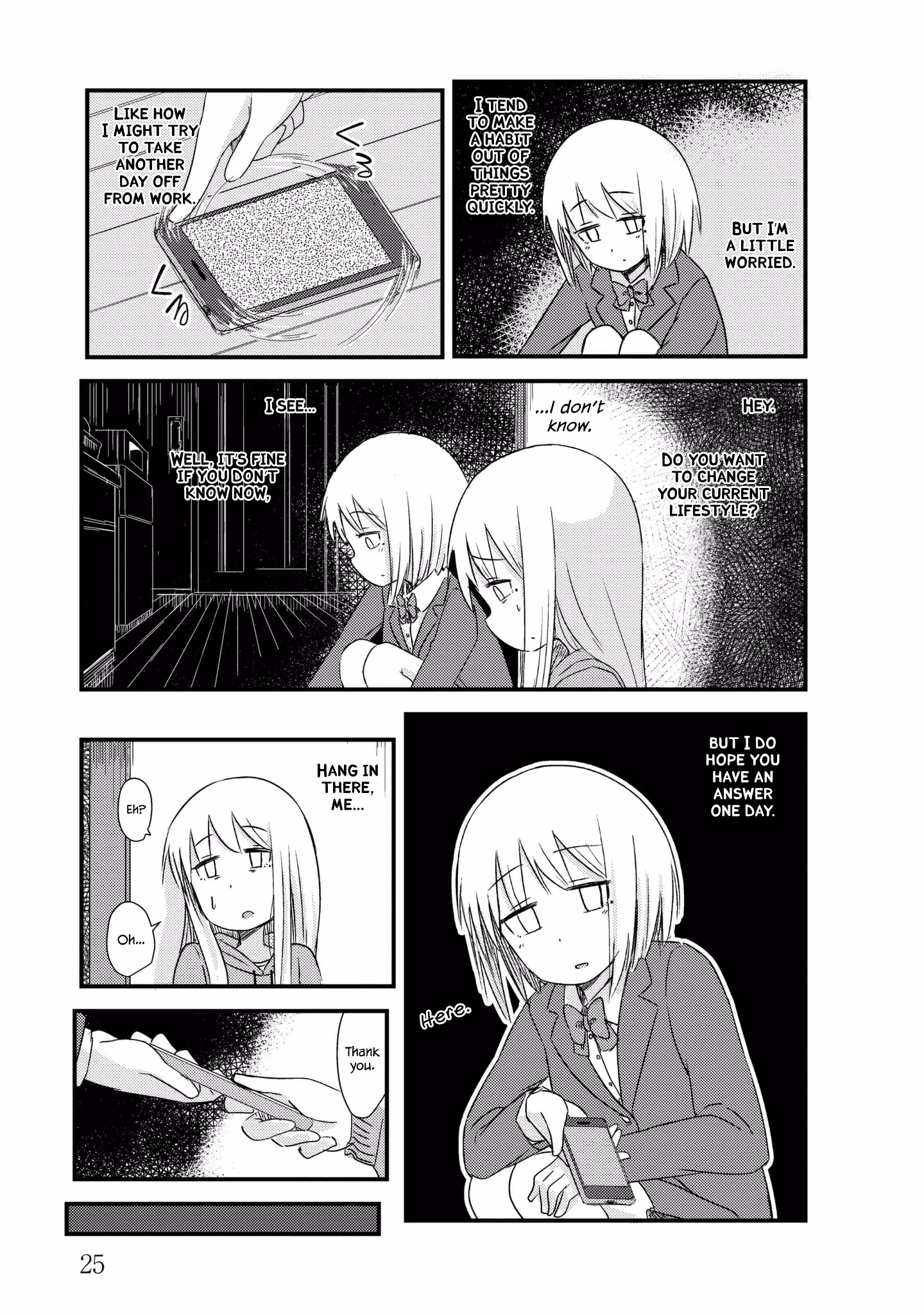 Read She doesn't know why she lives EN Manga Online
