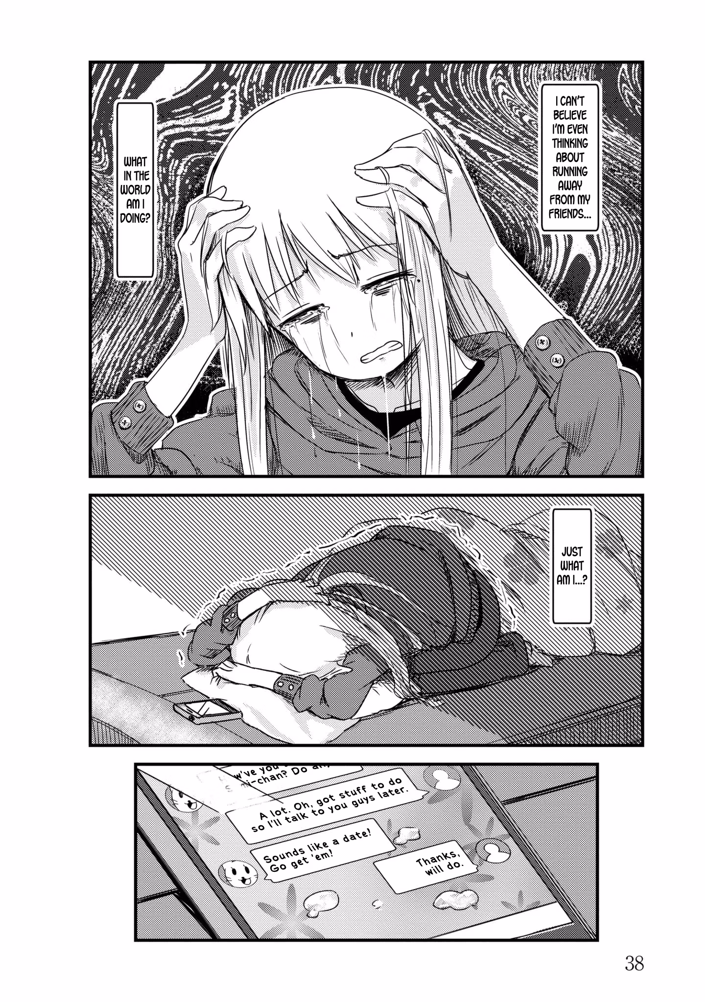 Read She doesn't know why she lives EN Manga Online