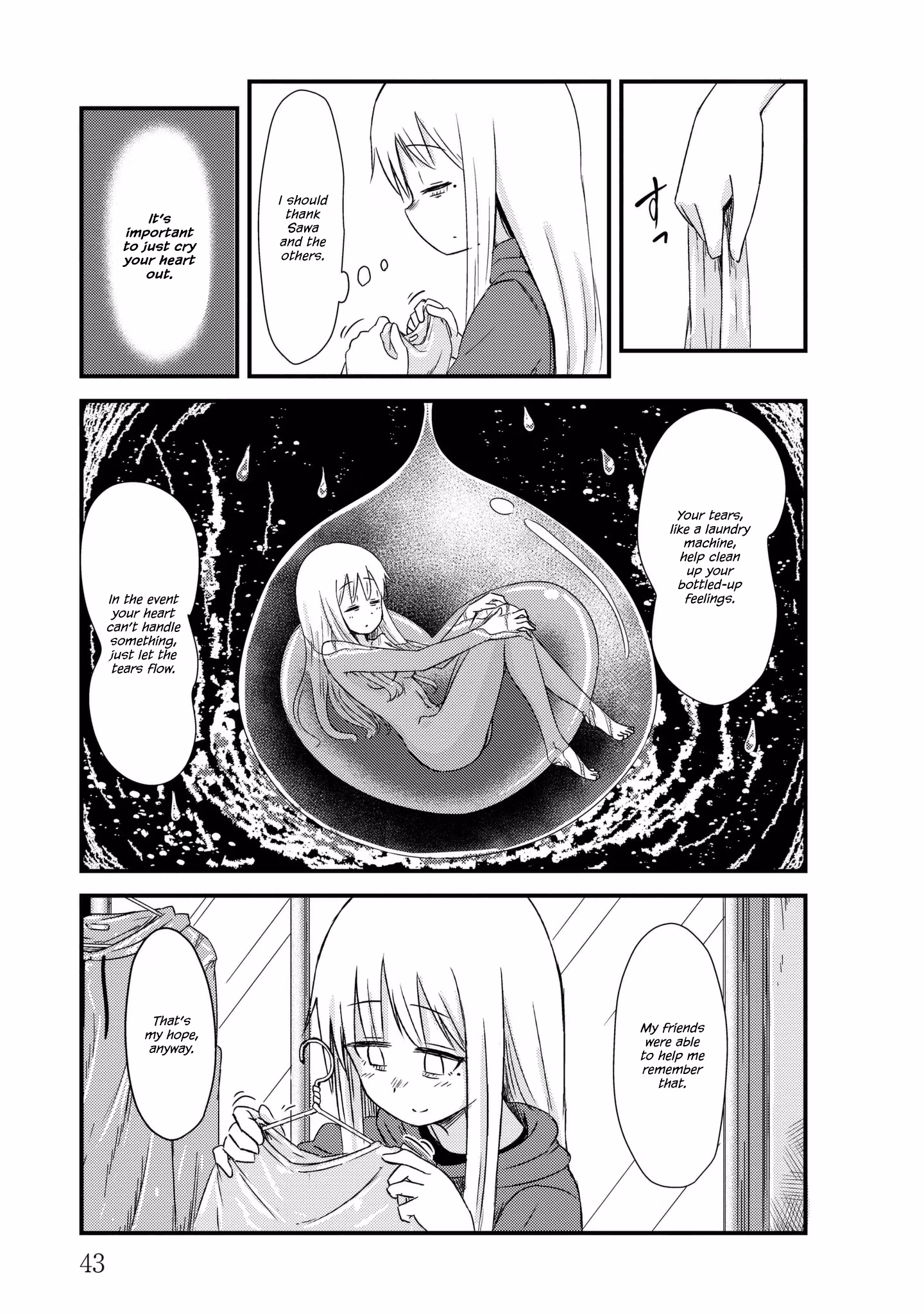 Read She doesn't know why she lives EN Manga Online