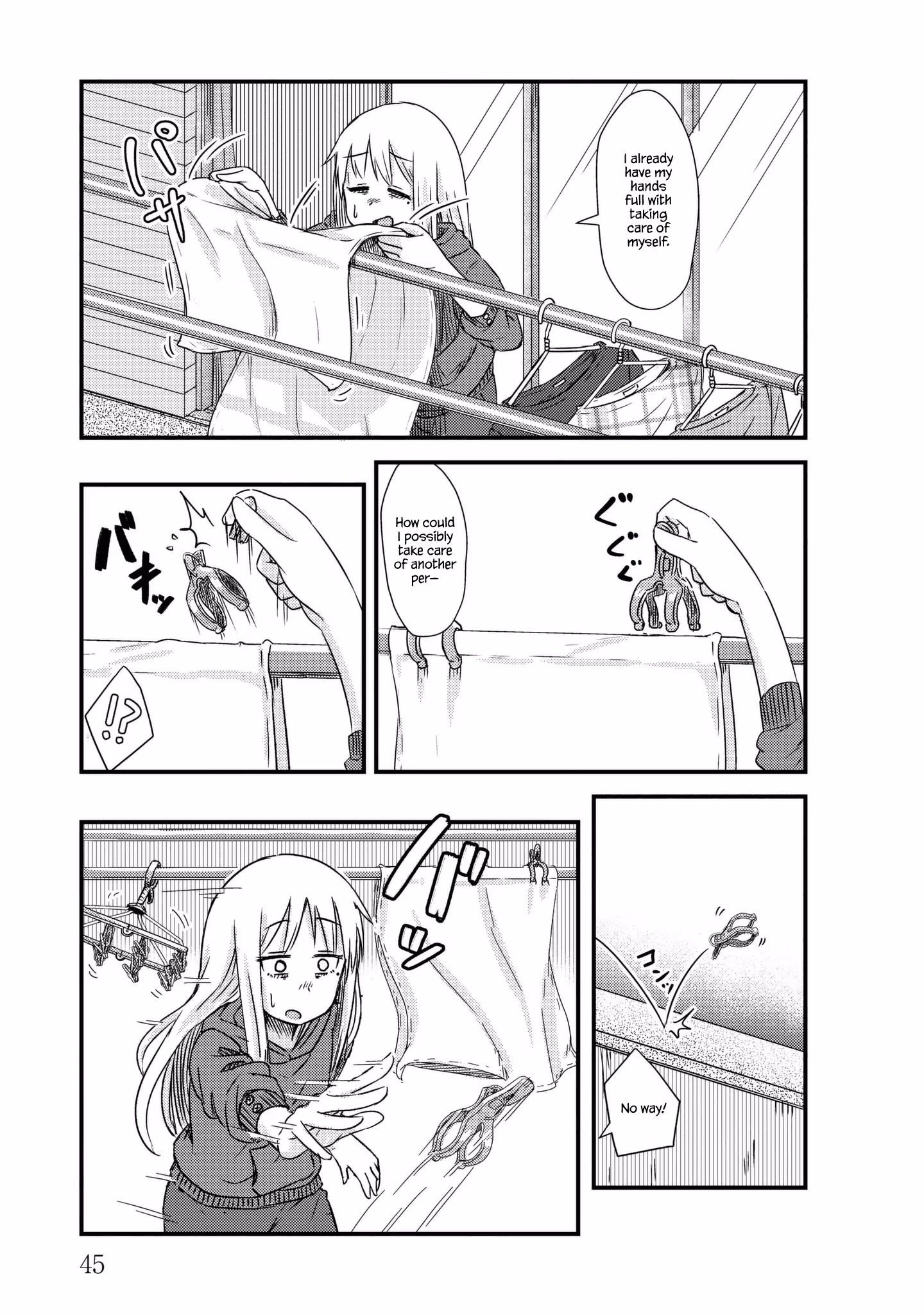 Read She doesn't know why she lives EN Manga Online