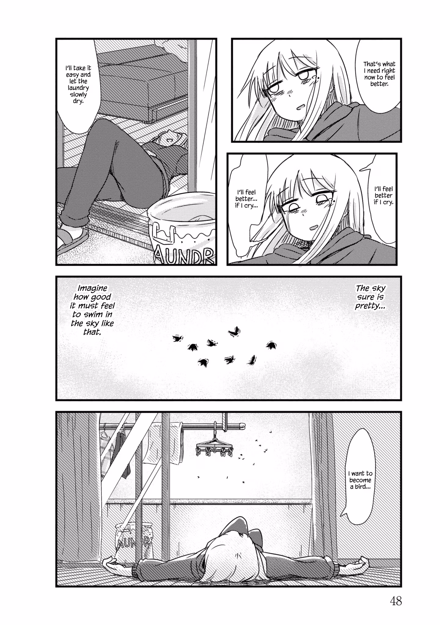 Read She doesn't know why she lives EN Manga Online