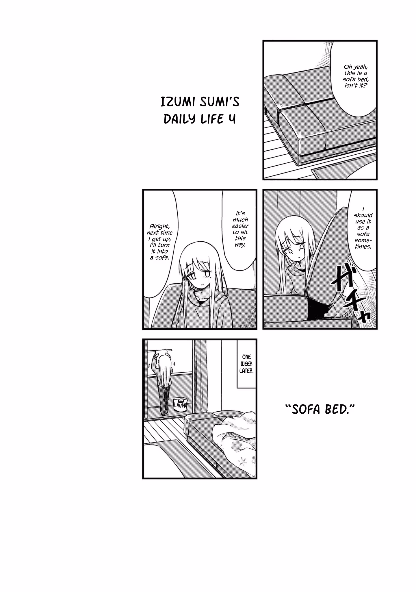 Read She doesn't know why she lives EN Manga Online