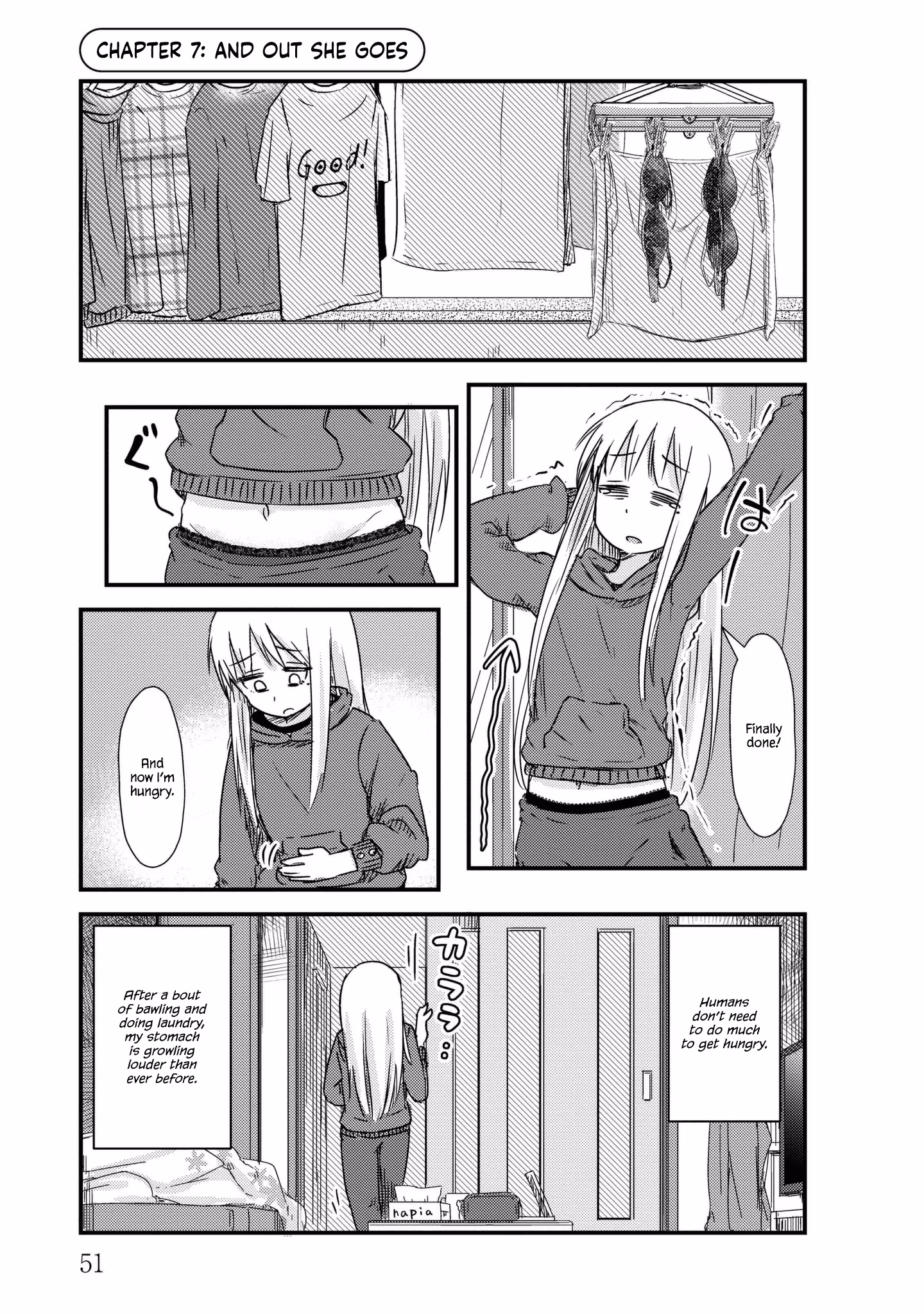 Read She doesn't know why she lives EN Manga Online