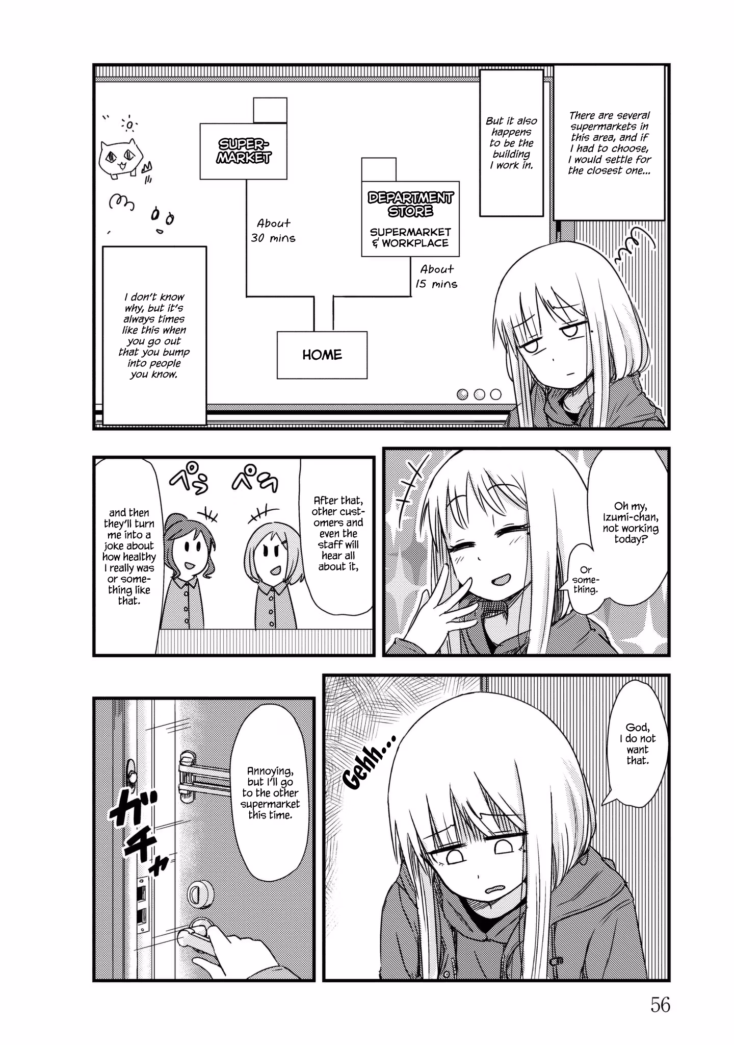 Read She doesn't know why she lives EN Manga Online
