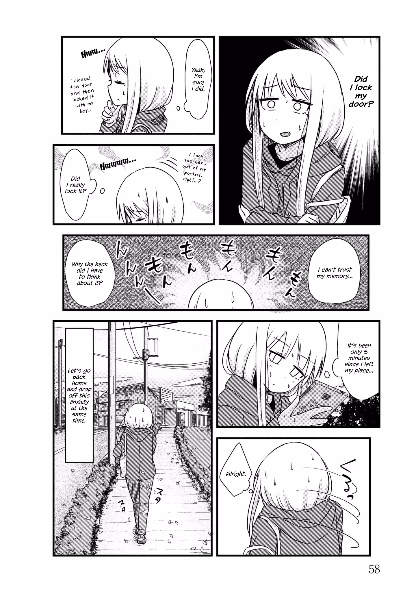Read She doesn't know why she lives EN Manga Online