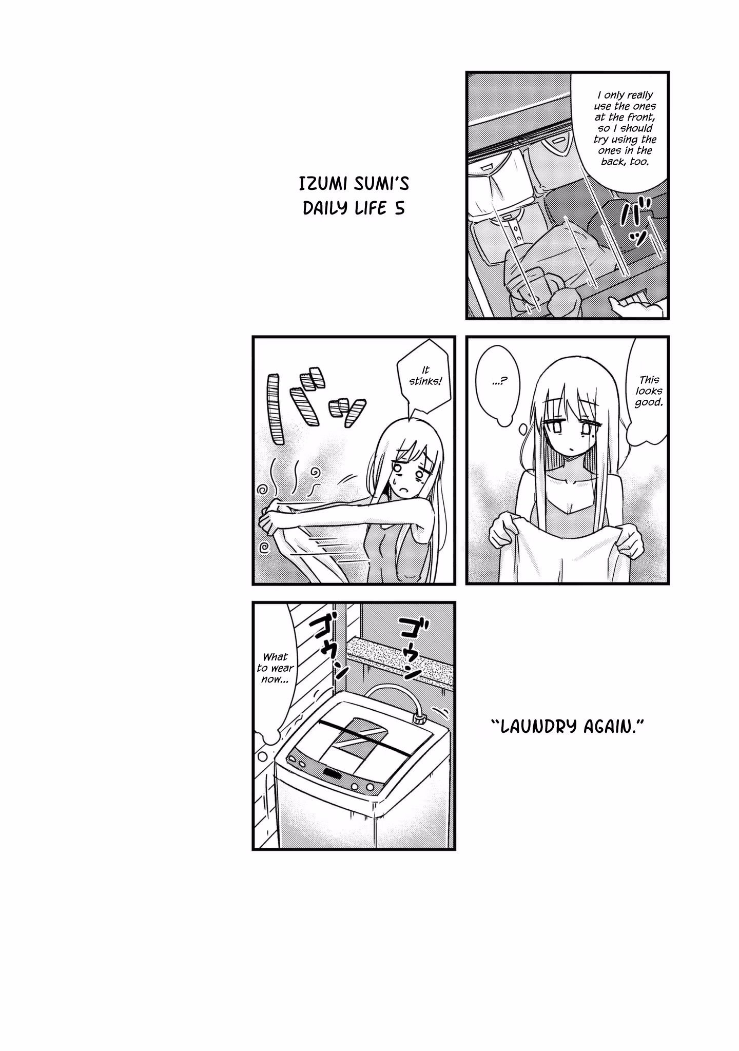 Read She doesn't know why she lives EN Manga Online