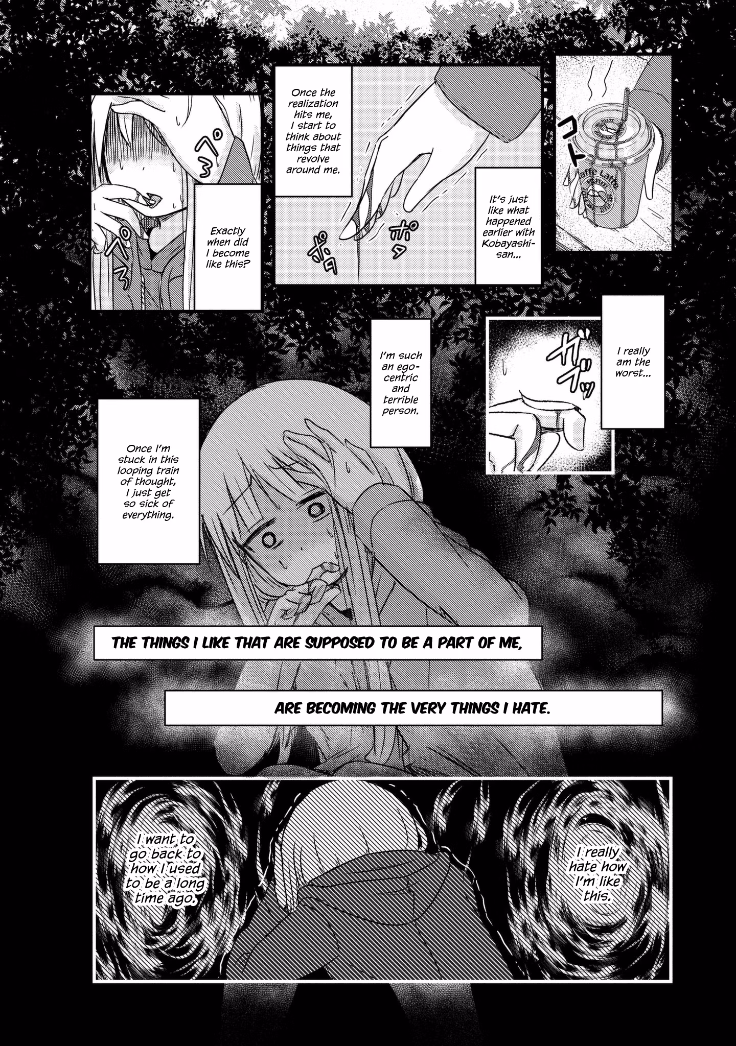Read She doesn't know why she lives EN Manga Online