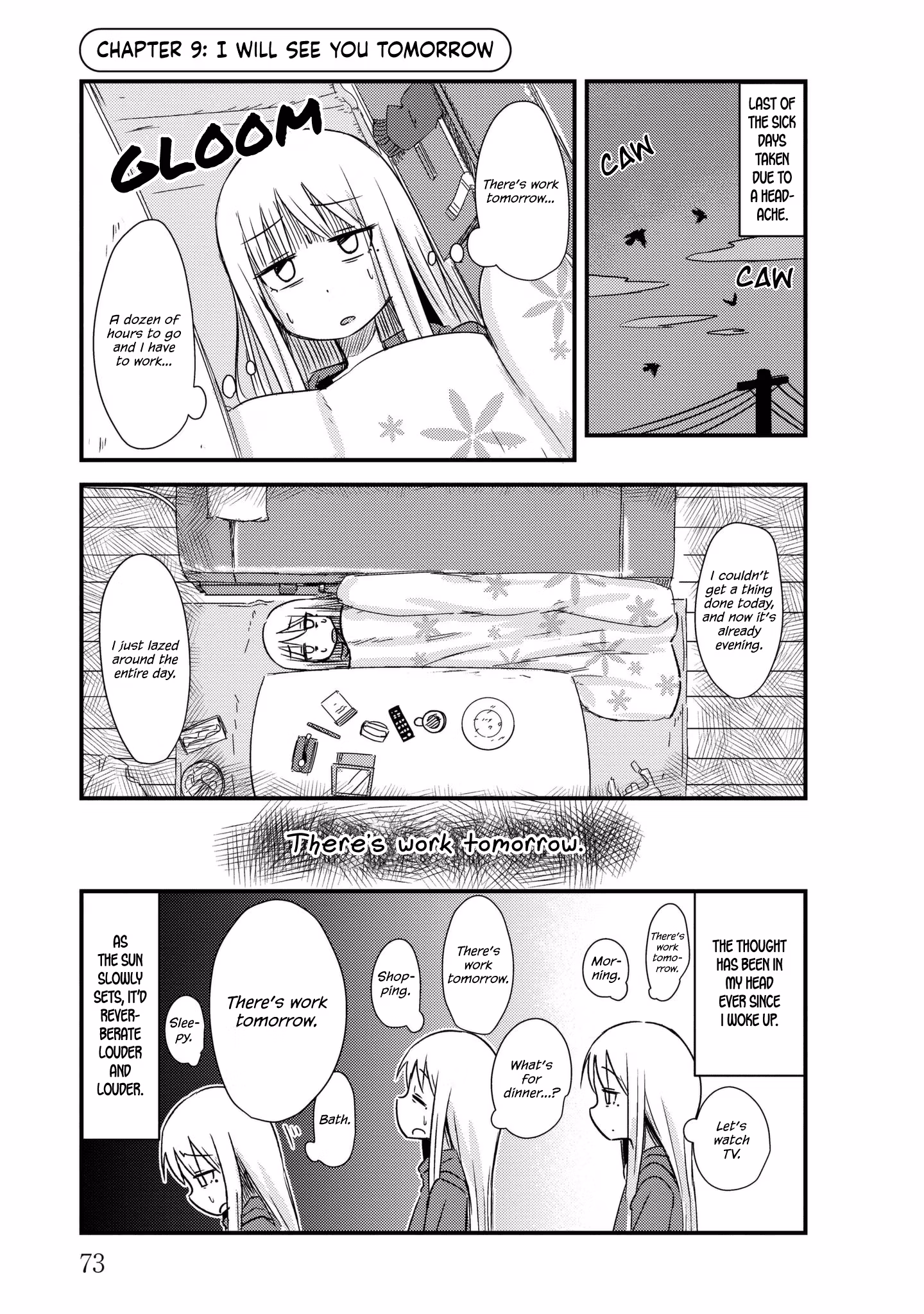 Read She doesn't know why she lives EN Manga Online