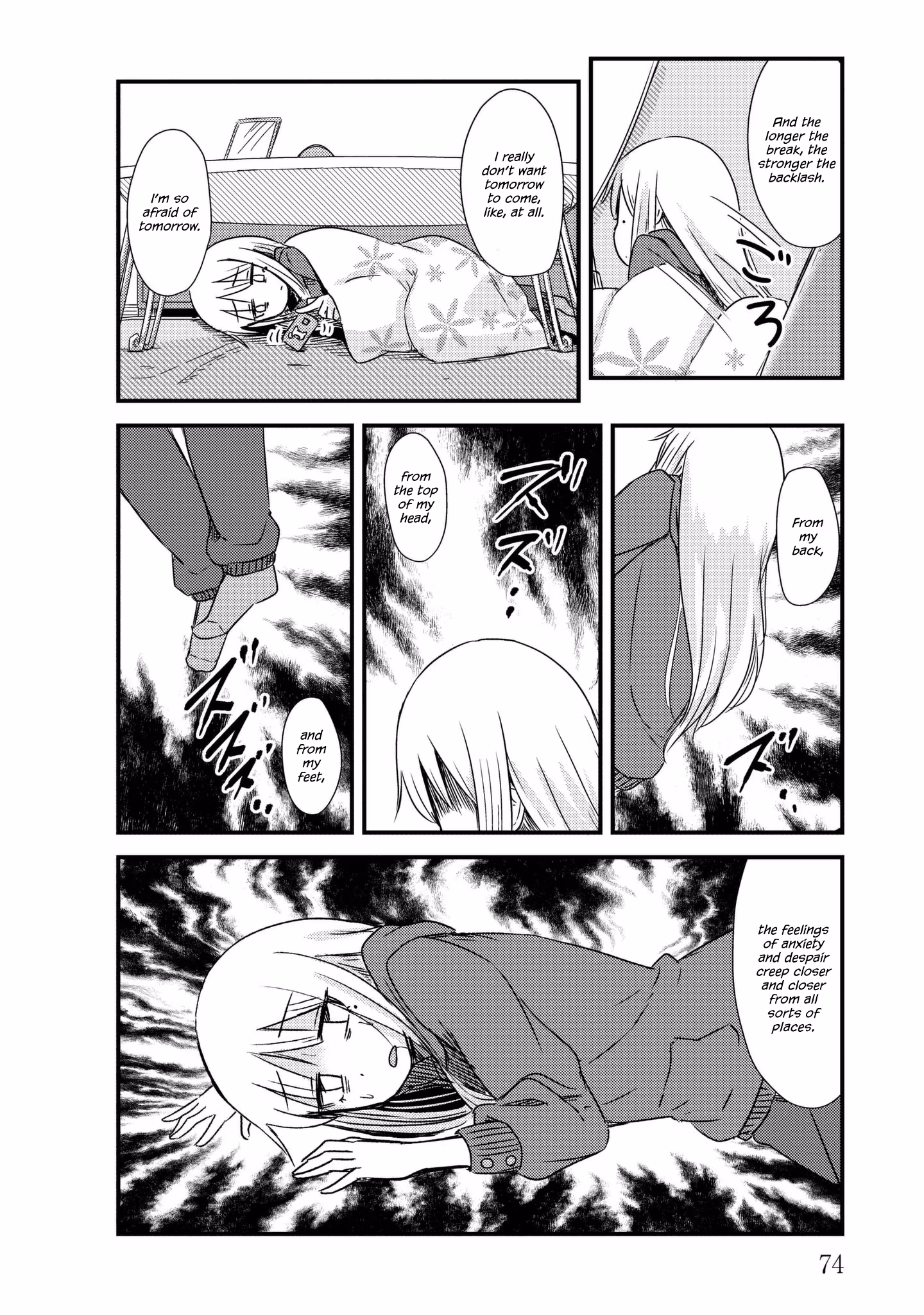 Read She doesn't know why she lives EN Manga Online