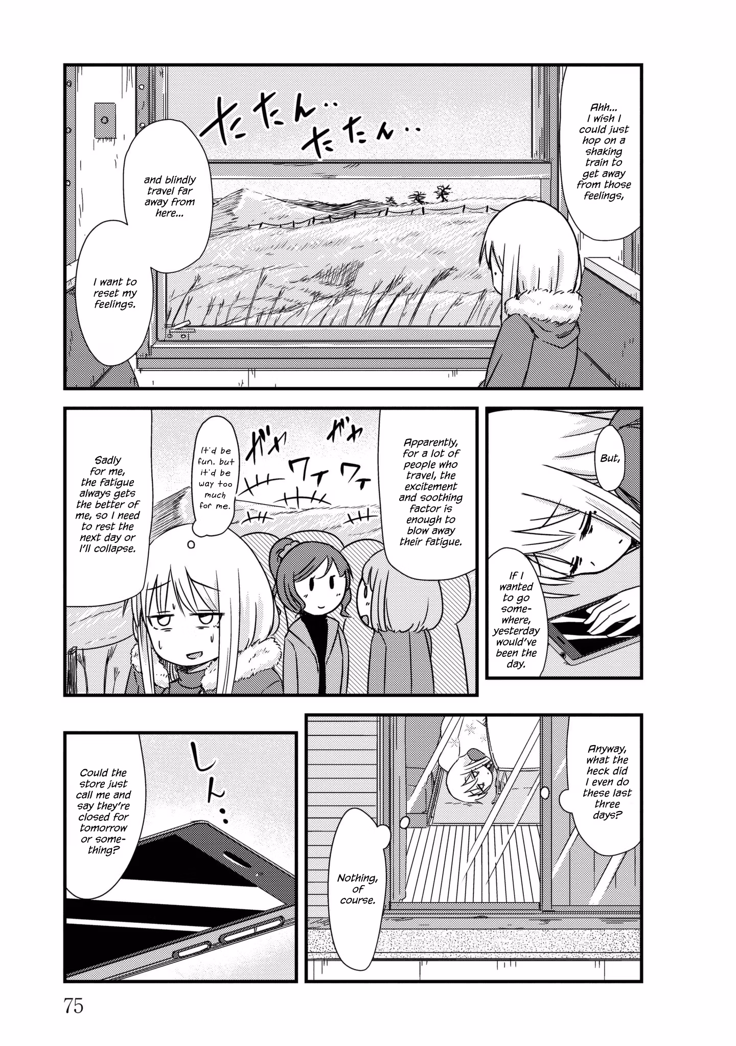 Read She doesn't know why she lives EN Manga Online