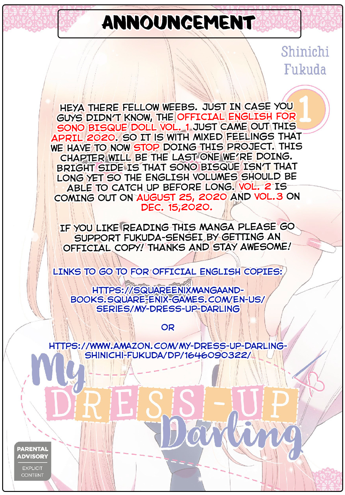 Read Sono Bisque Doll wa Koi wo suru EN Manga Online
