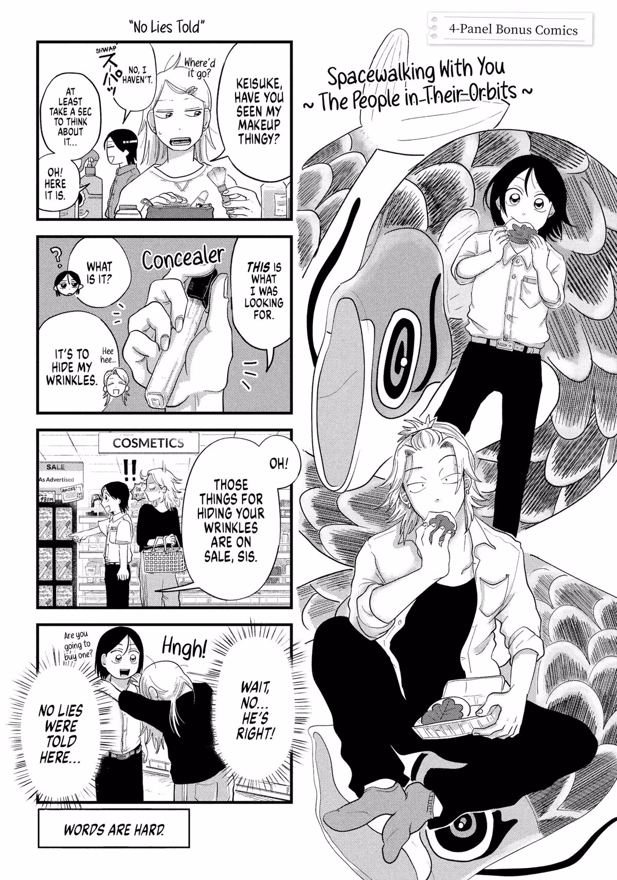 Read Spacewalking With You EN Manga Online