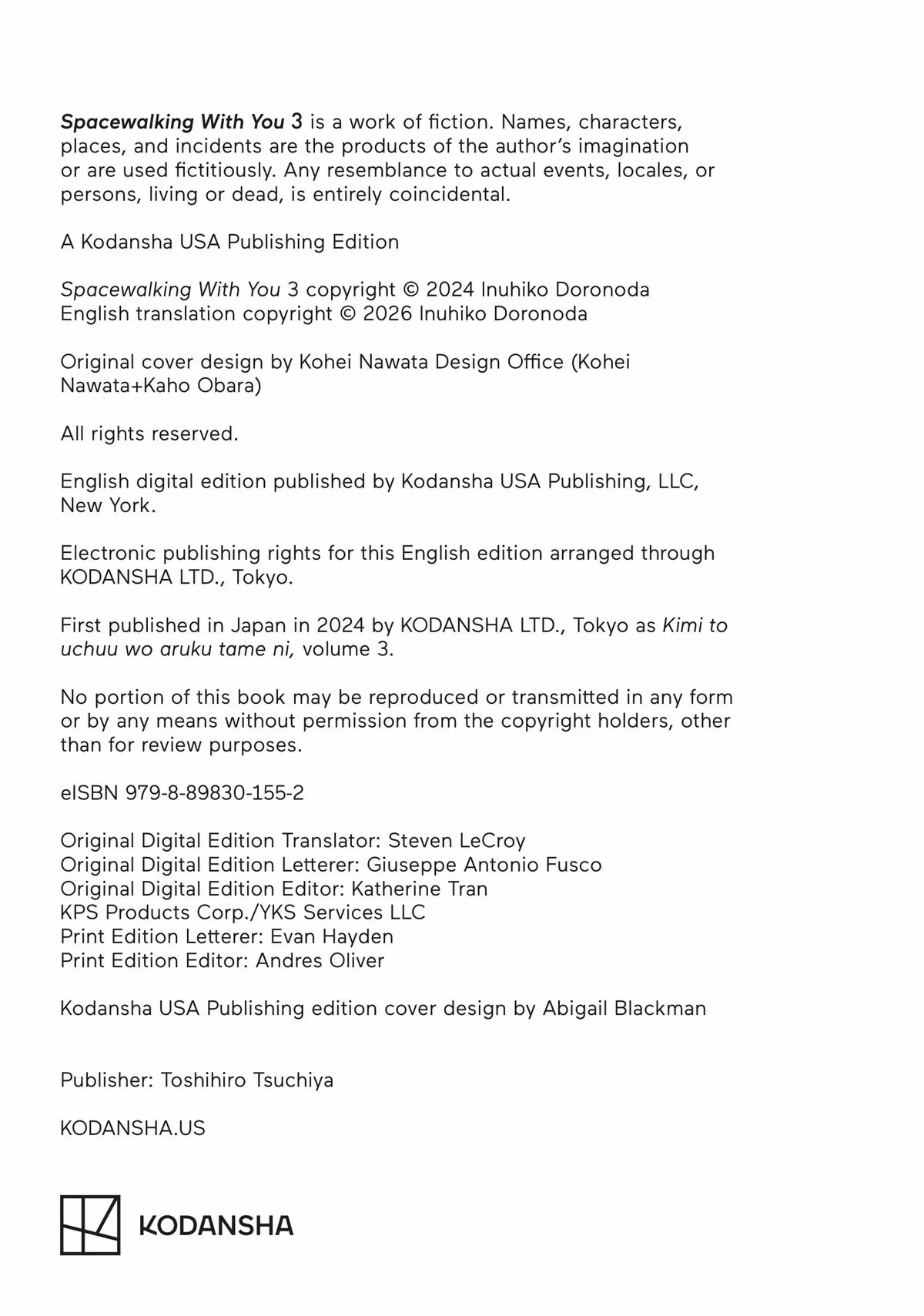 Read Spacewalking With You EN Manga Online