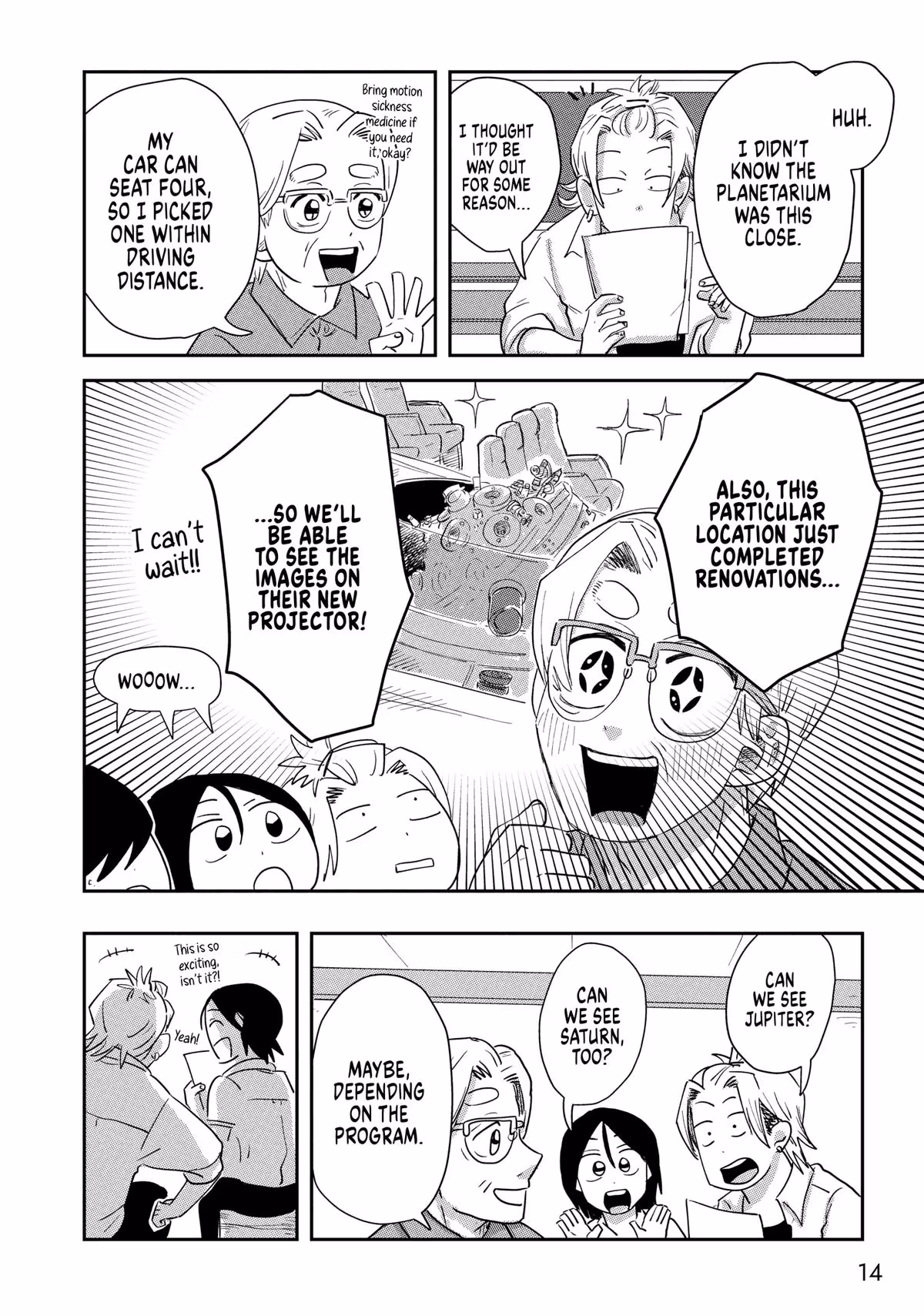 Read Spacewalking With You EN Manga Online