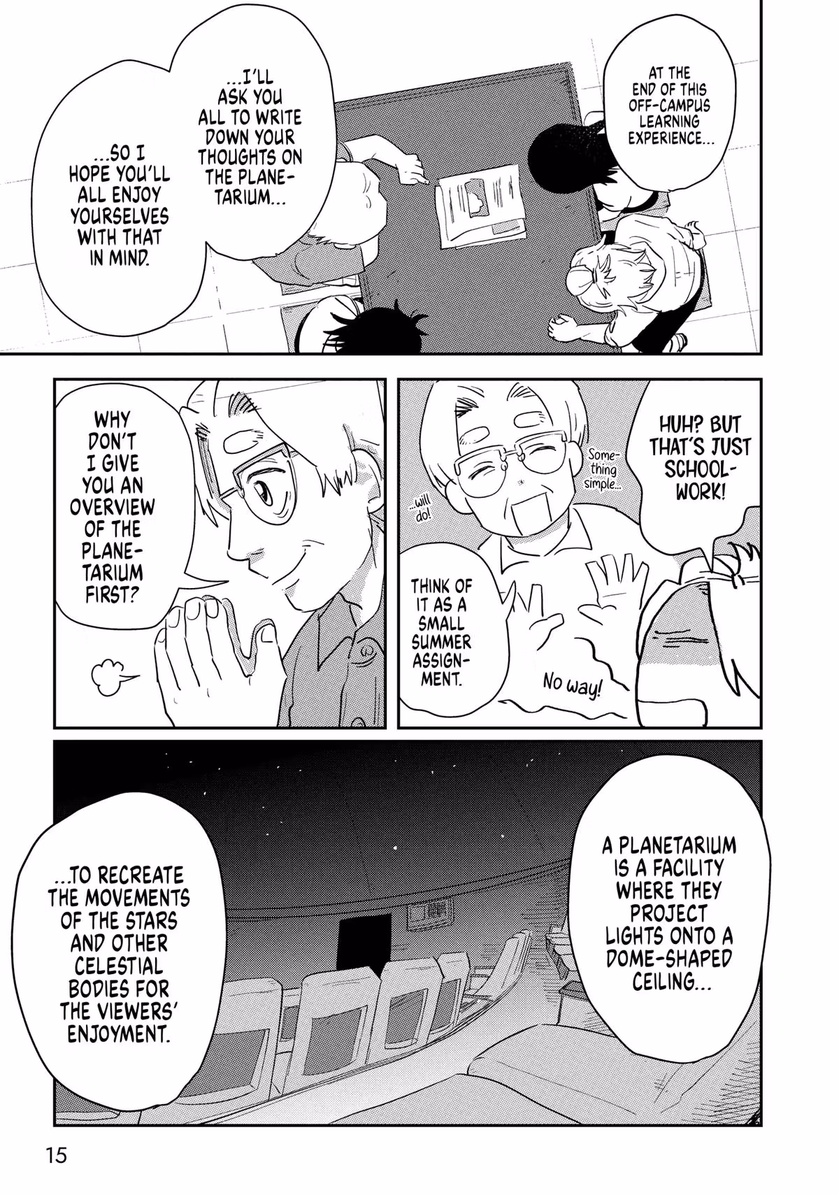 Read Spacewalking With You EN Manga Online