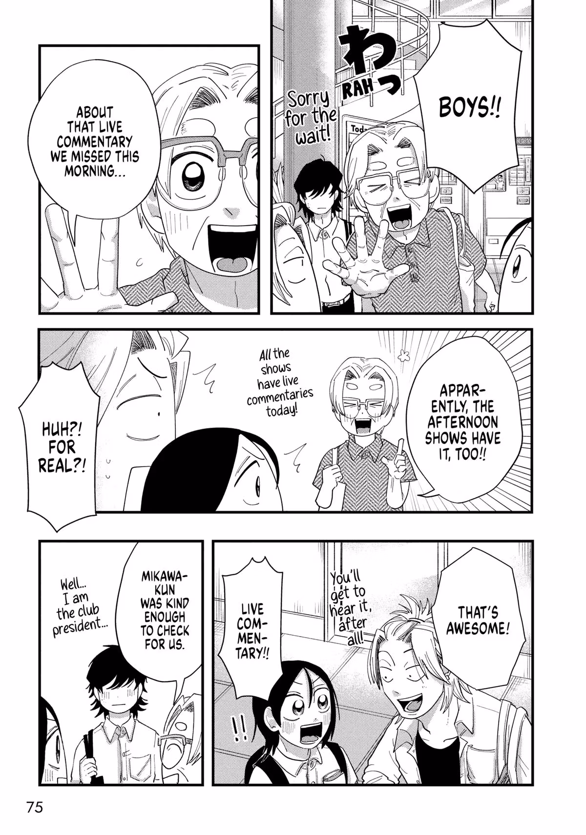 Read Spacewalking With You EN Manga Online