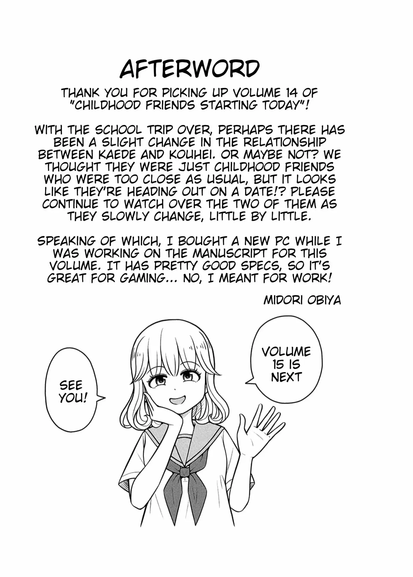 Read Starting Today Were Childhood Friends EN Manga Online