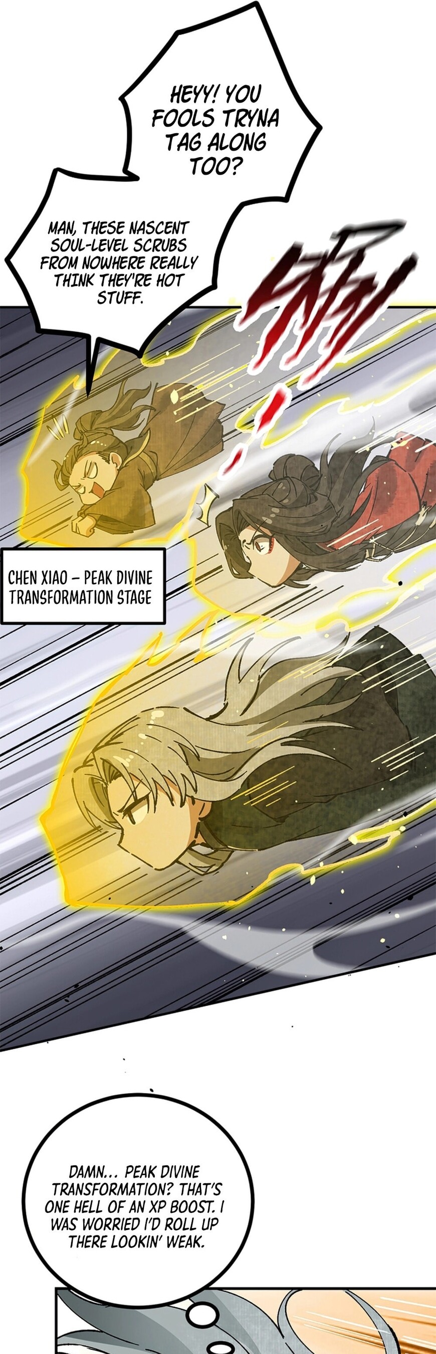 Read Strength Through Adversity, My Cultivation Knows No Limits EN Manga Online