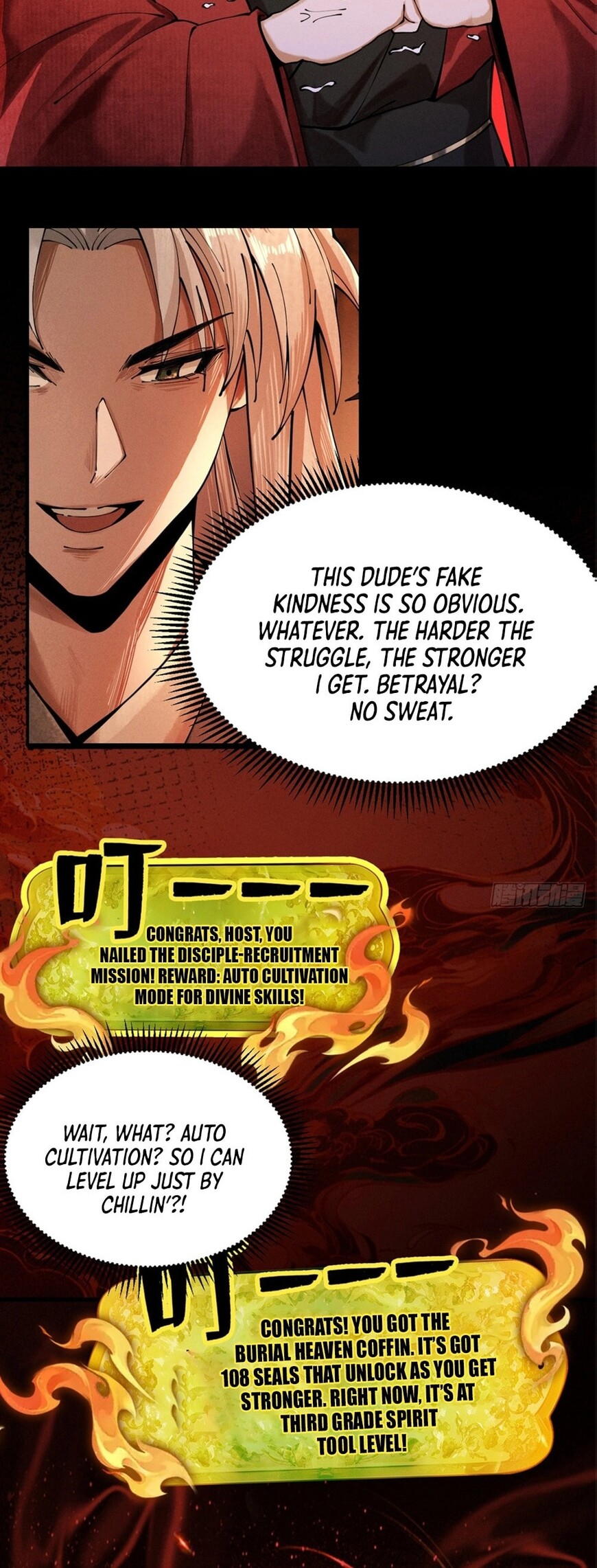 Read Strength Through Adversity, My Cultivation Knows No Limits EN Manga Online