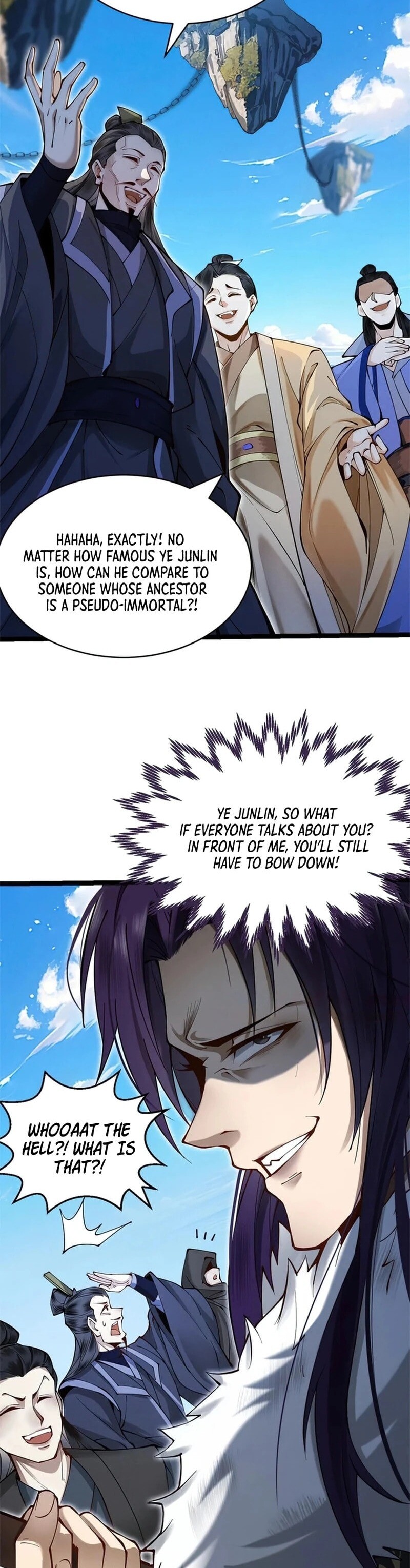 Read Strength Through Adversity, My Cultivation Knows No Limits EN Manga Online