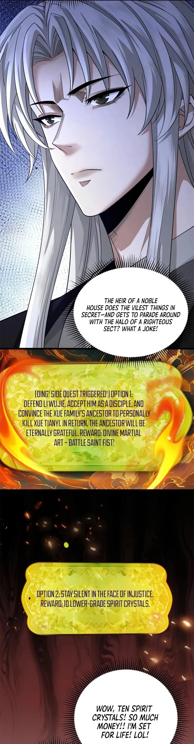Read Strength Through Adversity, My Cultivation Knows No Limits EN Manga Online