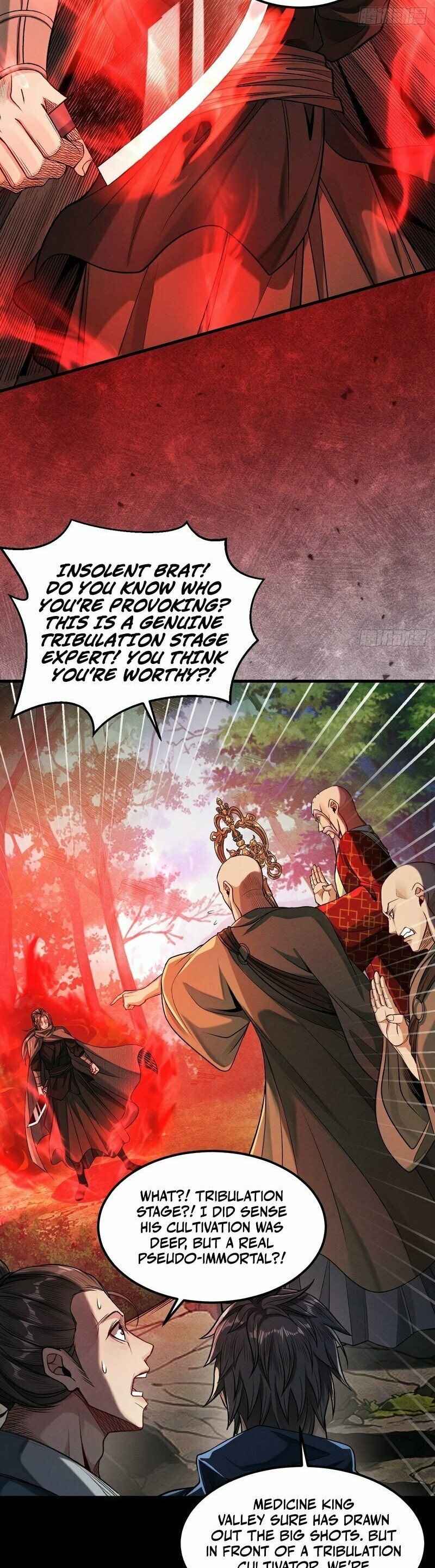 Read Strength Through Adversity, My Cultivation Knows No Limits EN Manga Online
