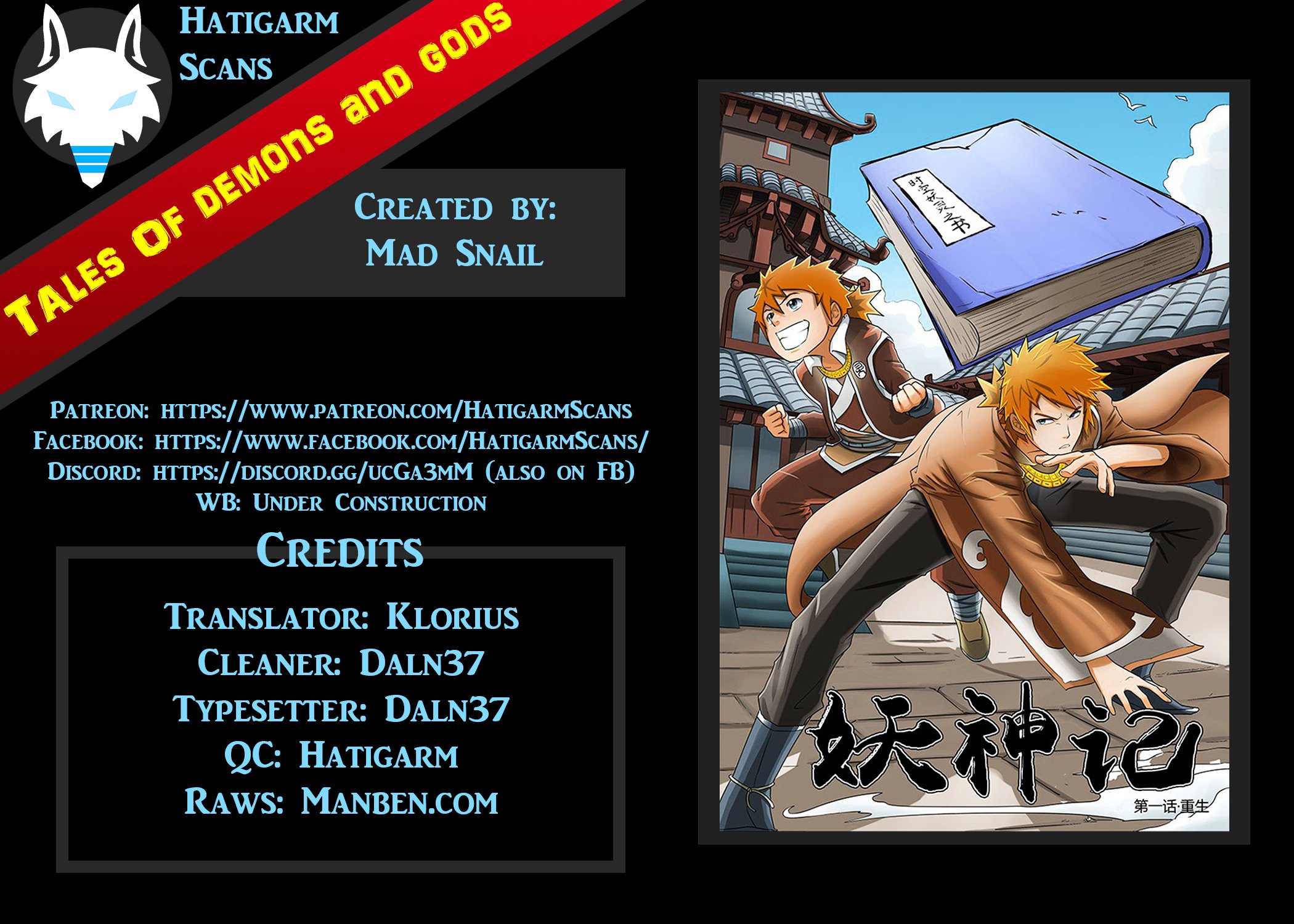 Read Tales of Demons and Gods EN Manga Online
