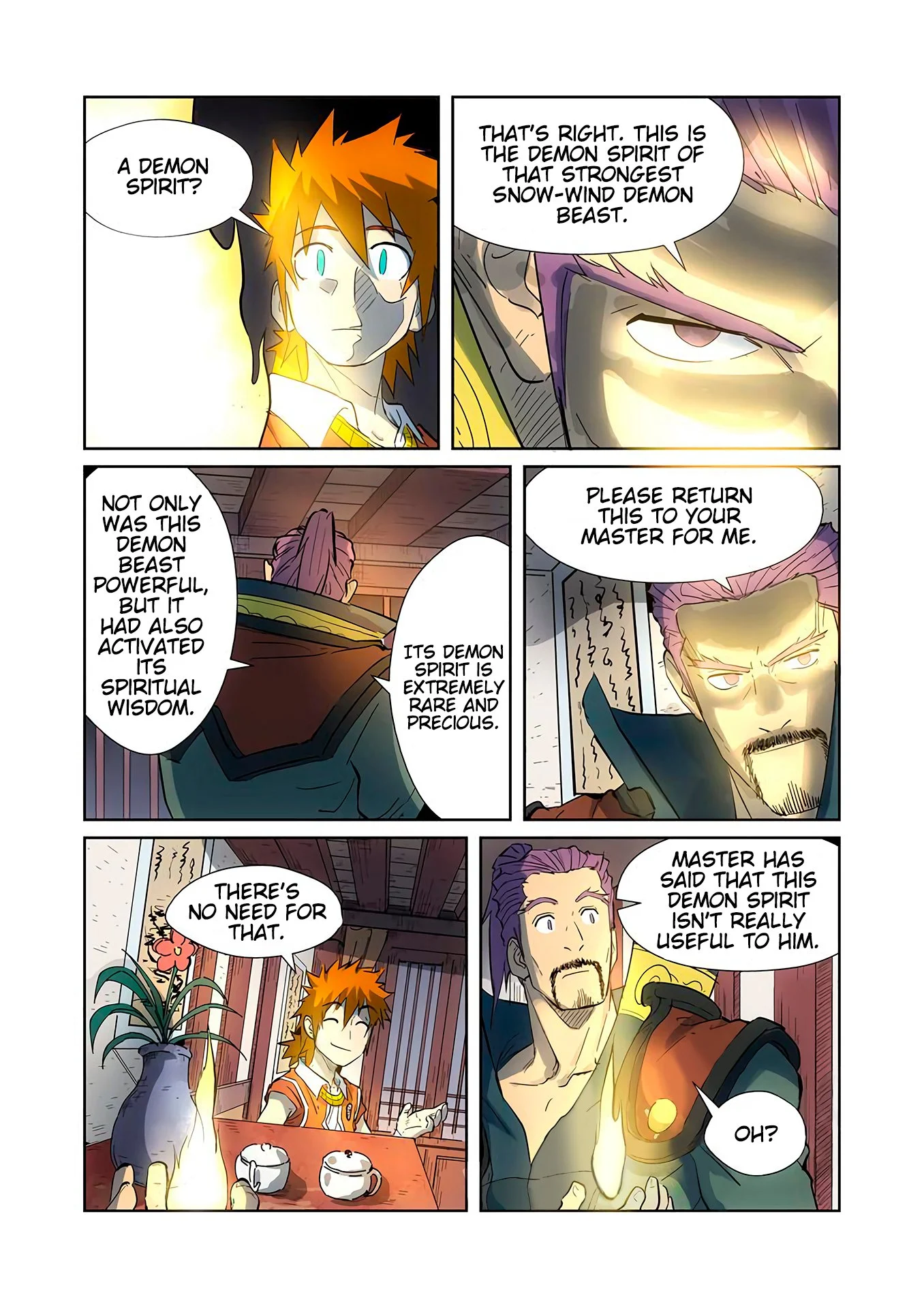 Read Tales of Demons and Gods EN Manga Online