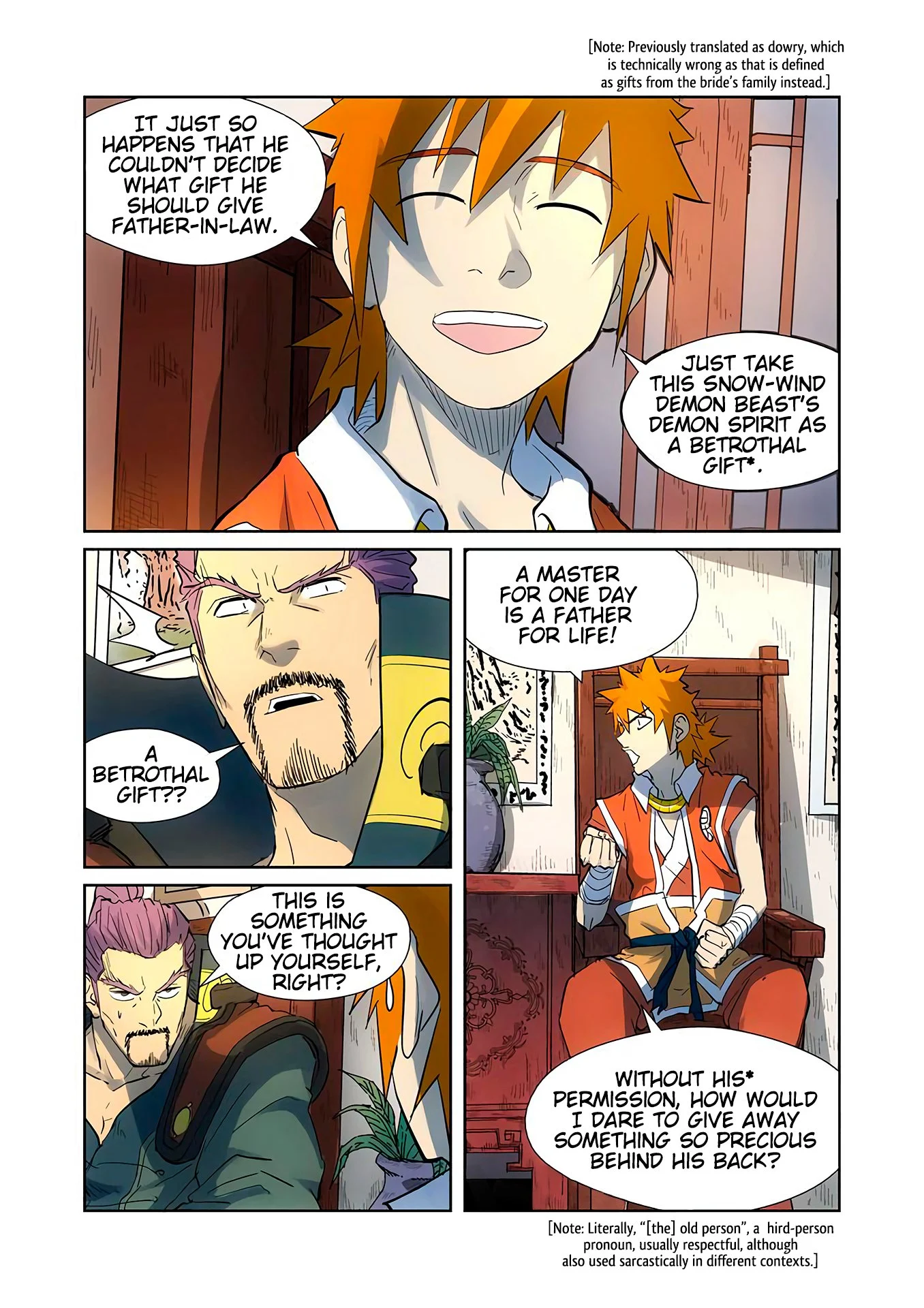 Read Tales of Demons and Gods EN Manga Online